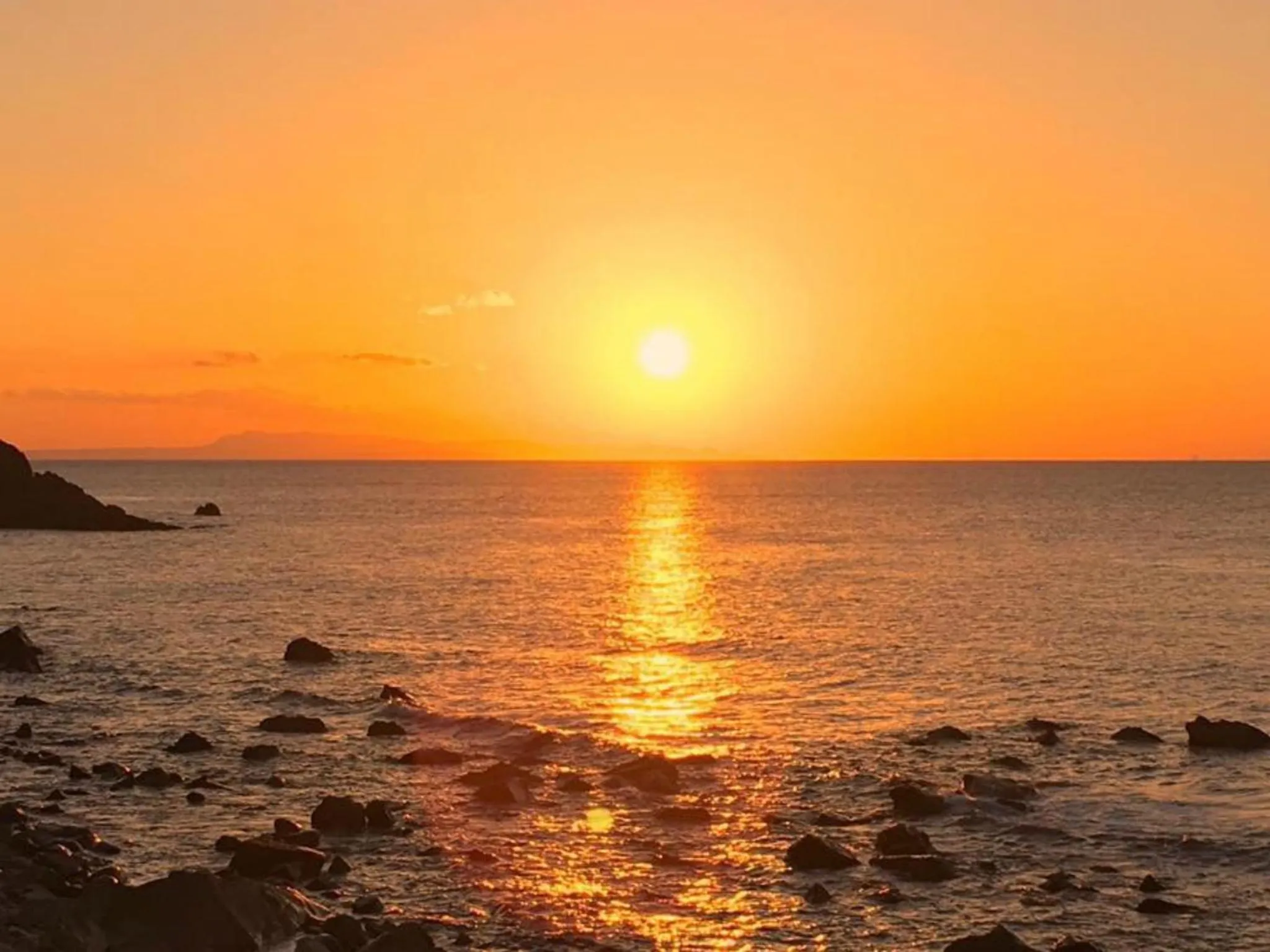 Beach in Pension Moon Villa