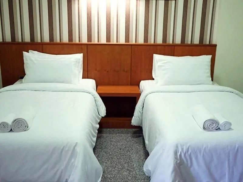 Bed in The Route Sriracha Hotel And Residence