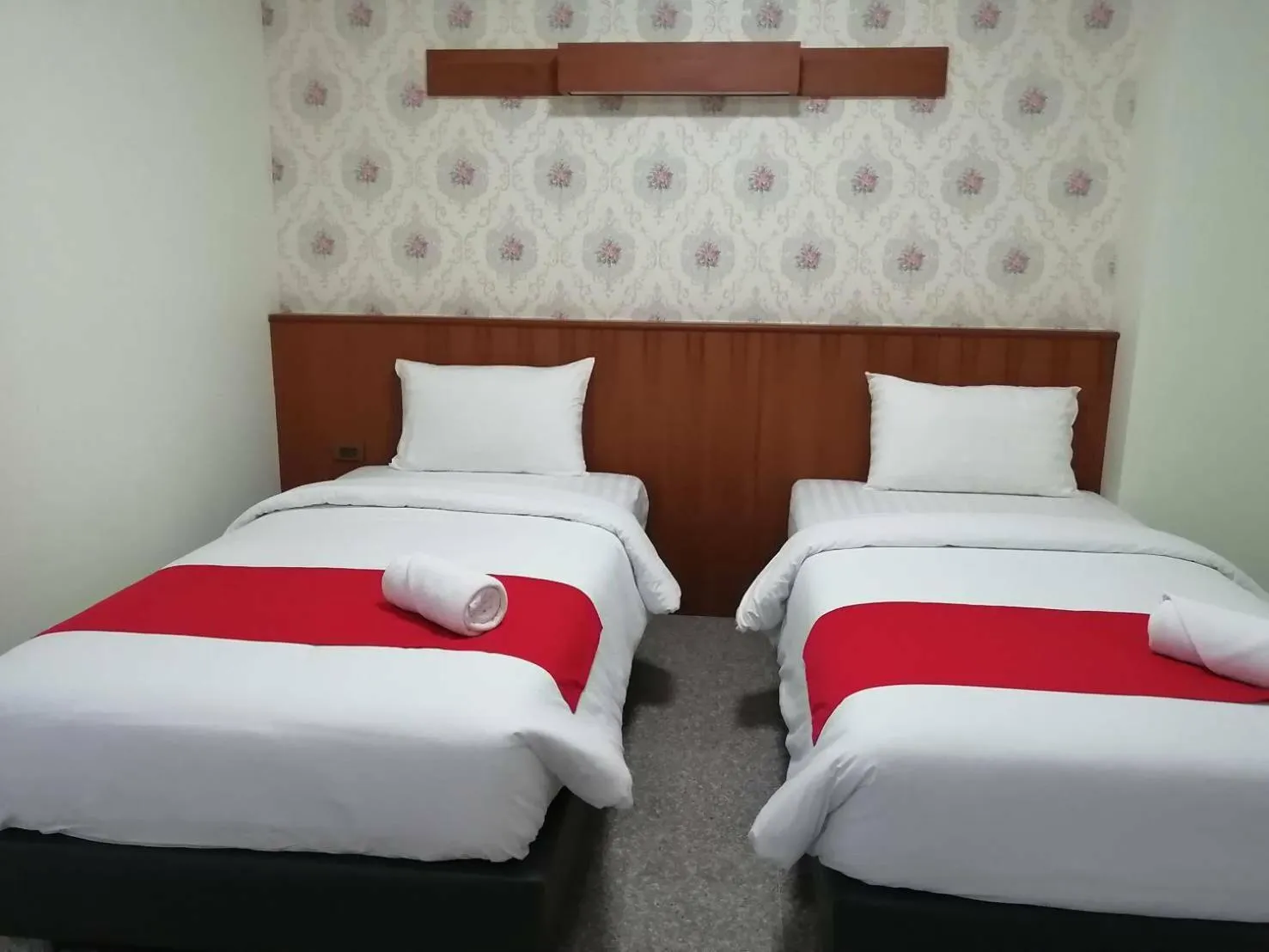 Bed in The Route Sriracha Hotel And Residence