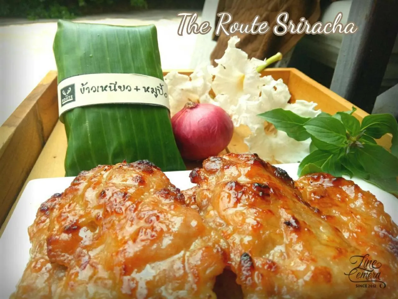 Asian breakfast in The Route Sriracha Hotel And Residence