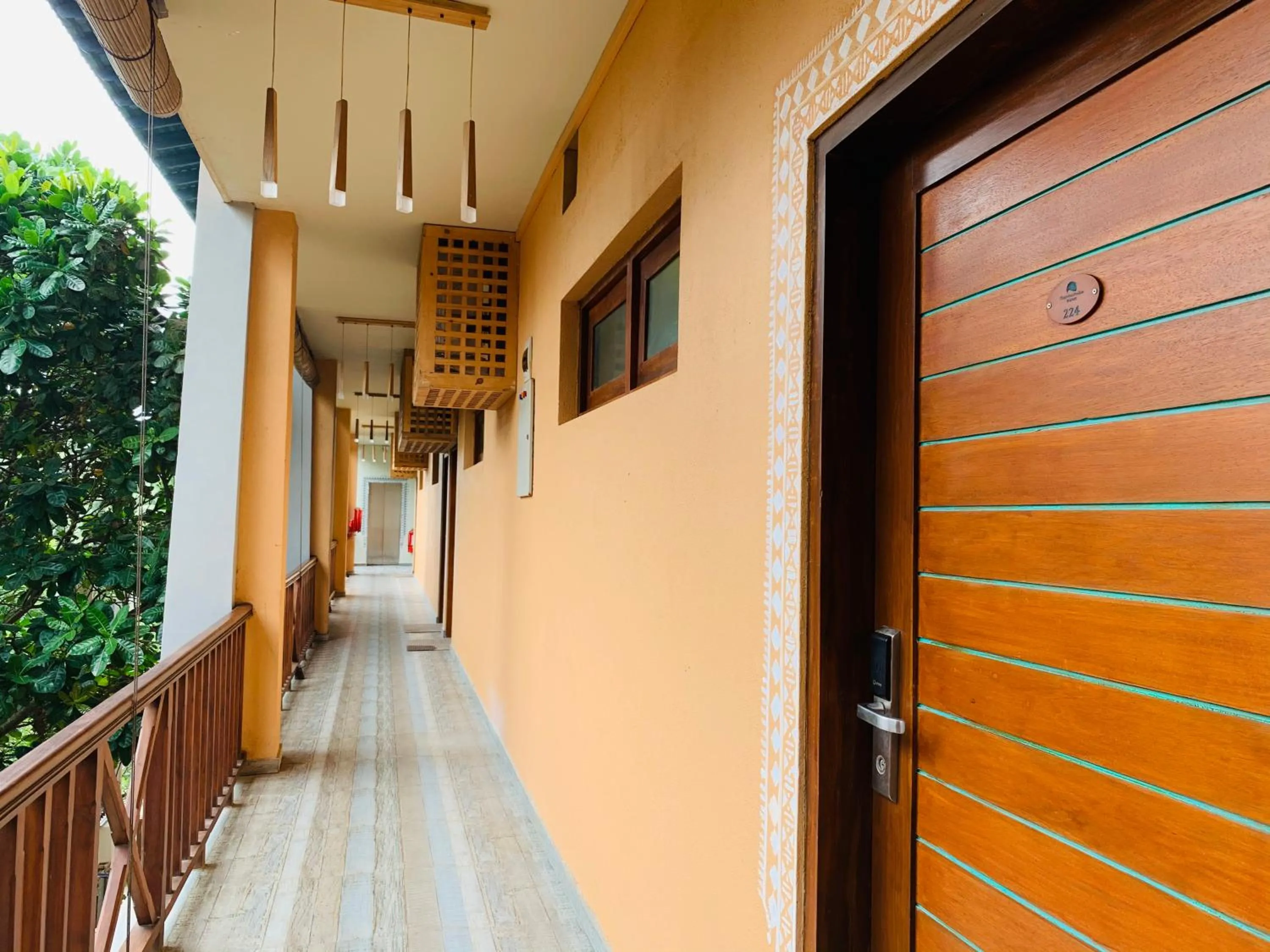 Facade/entrance in Thaproban Pavilion Waves