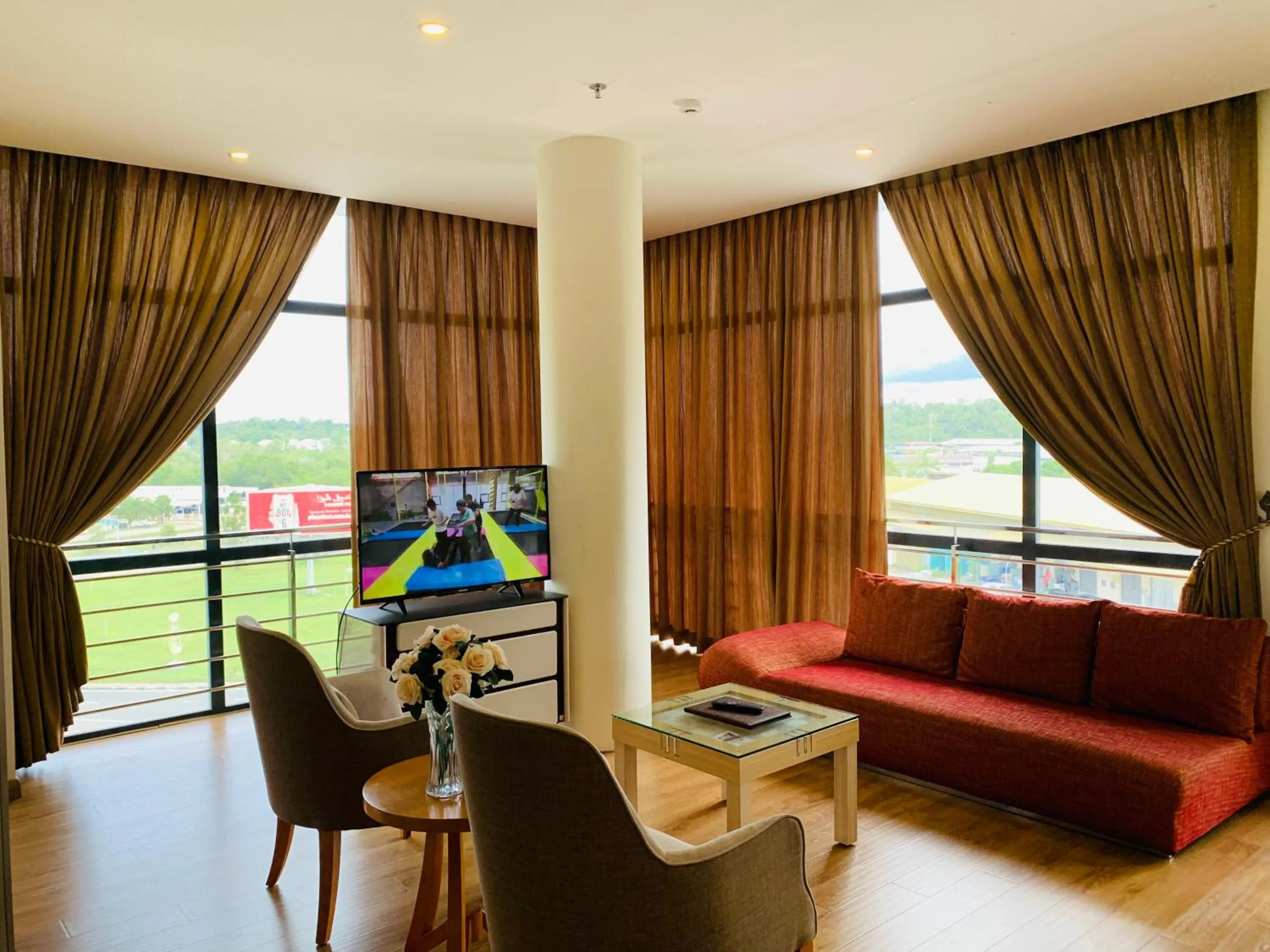 Living room in Wafa Hotel & Apartment