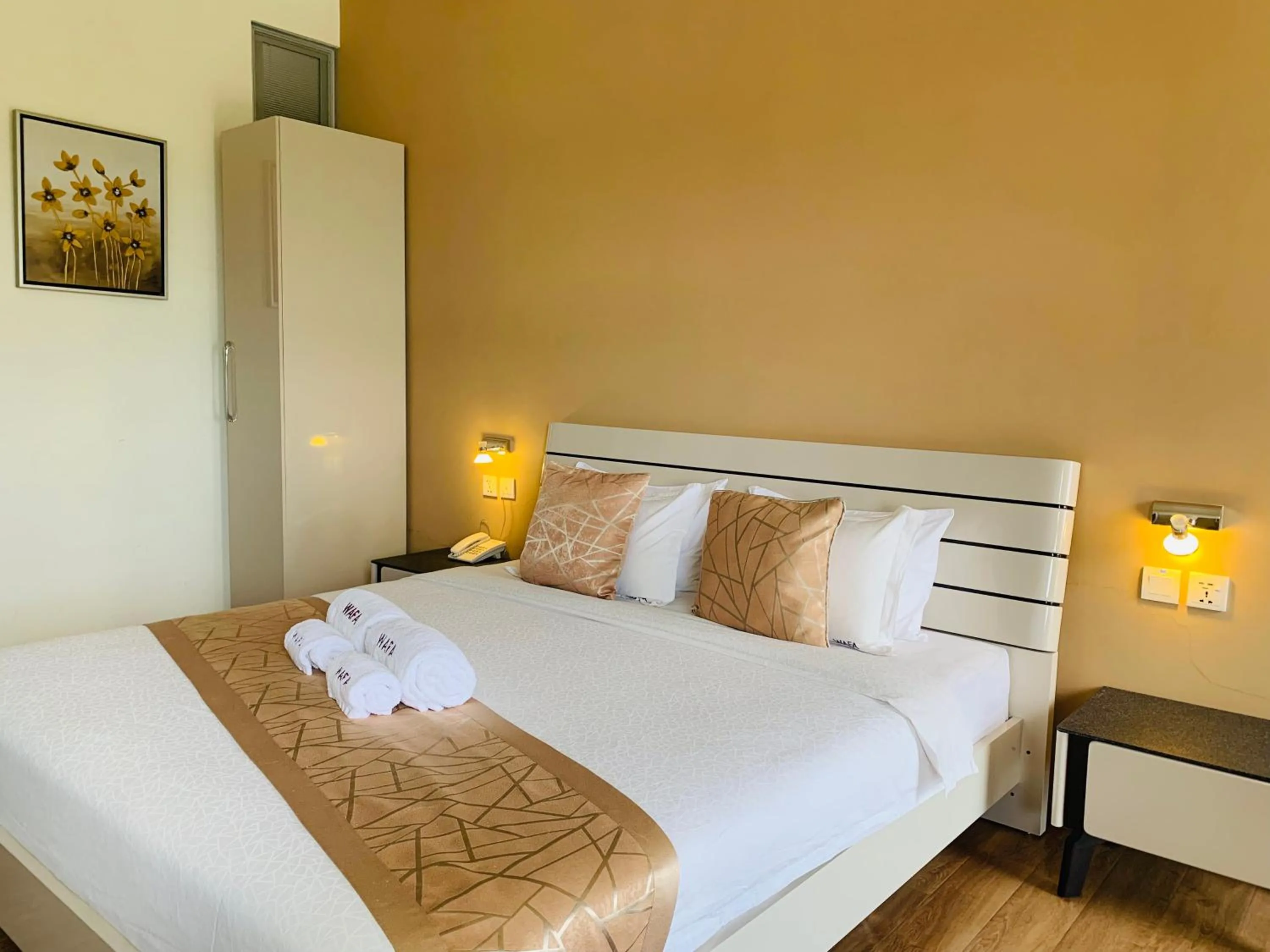 Bedroom, Bed in Wafa Hotel & Apartment