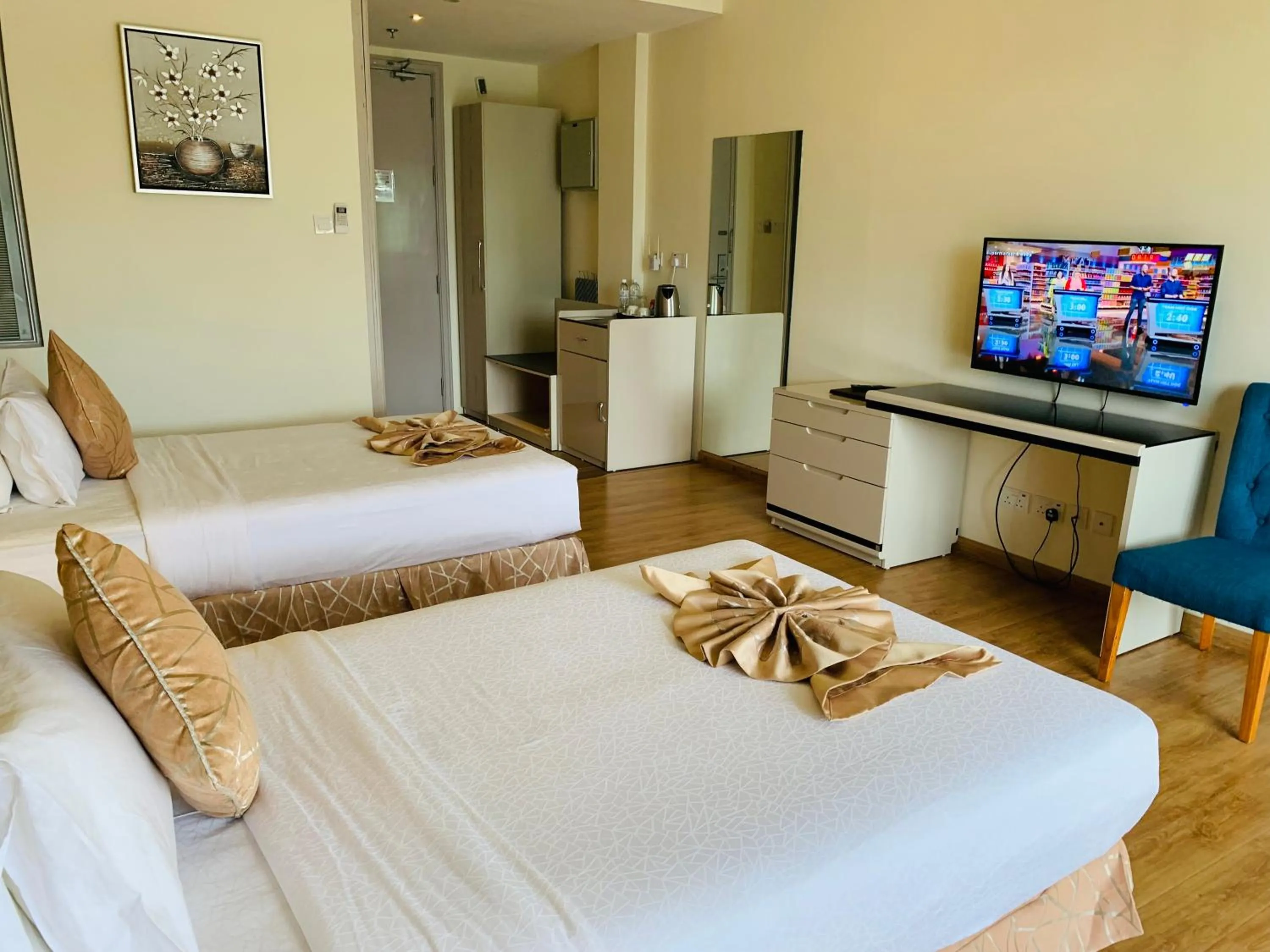 Bed in Wafa Hotel & Apartment