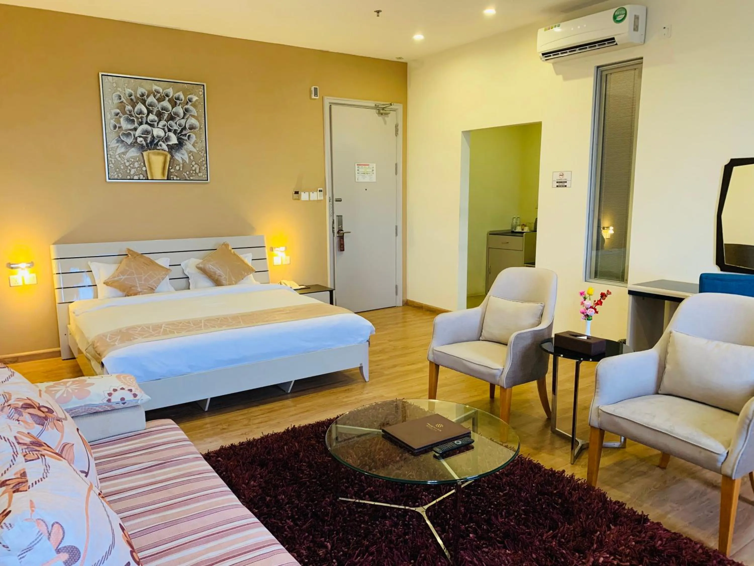 Photo of the whole room, Bed in Wafa Hotel & Apartment