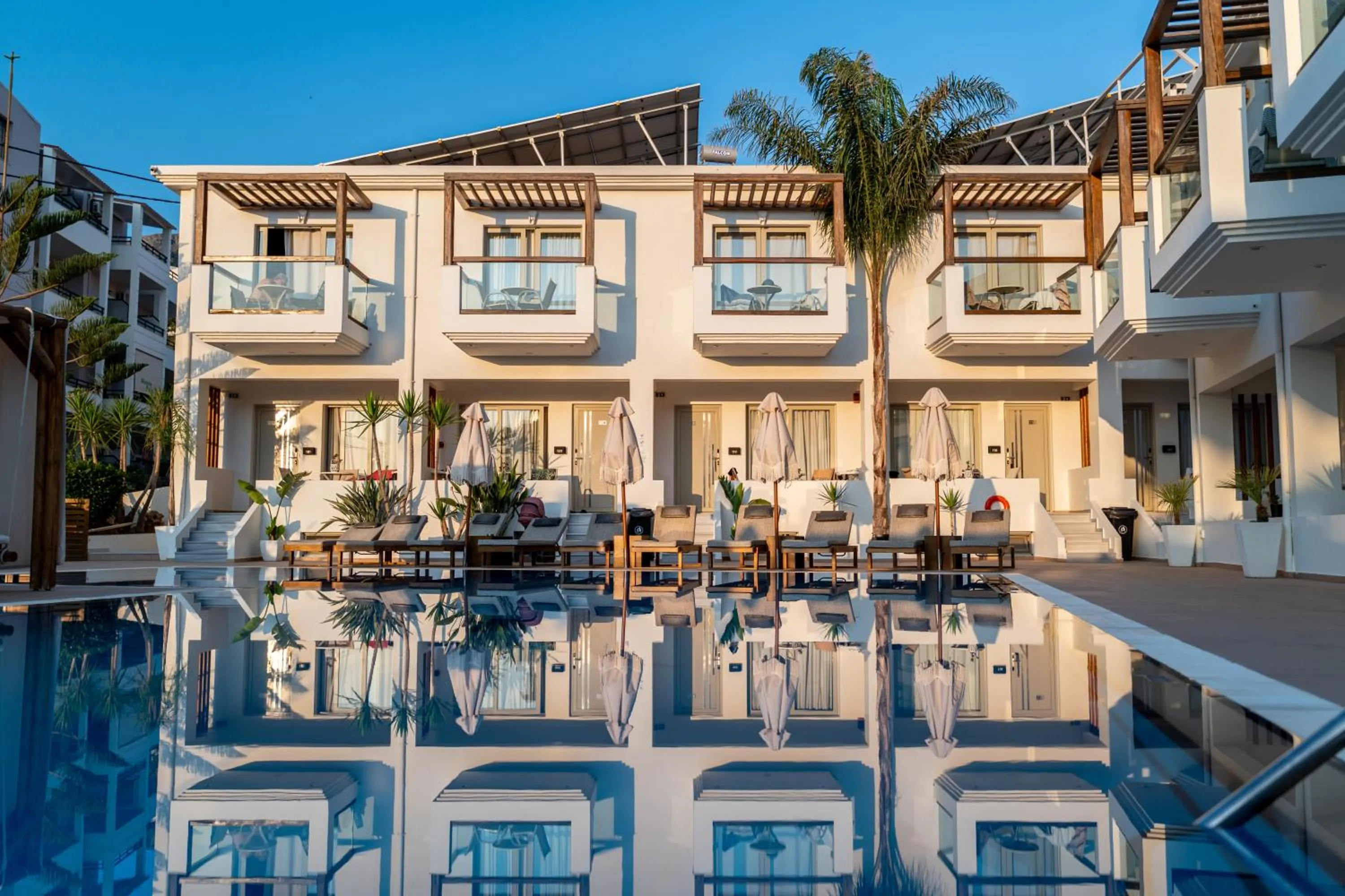 Property building in Nostos Beach Boutique Hotel