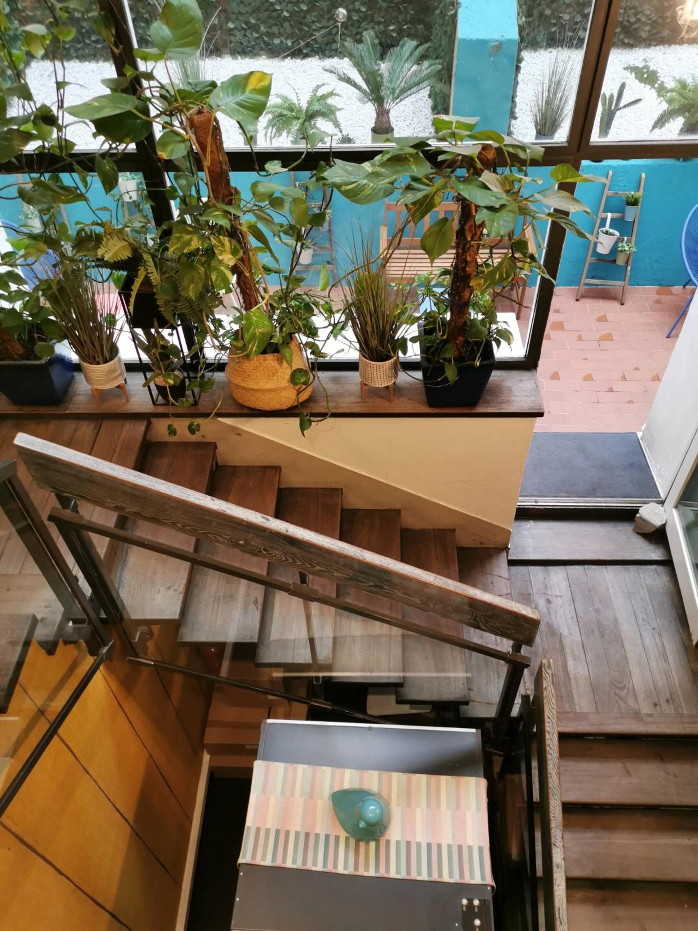 Patio in Hotel Victoria