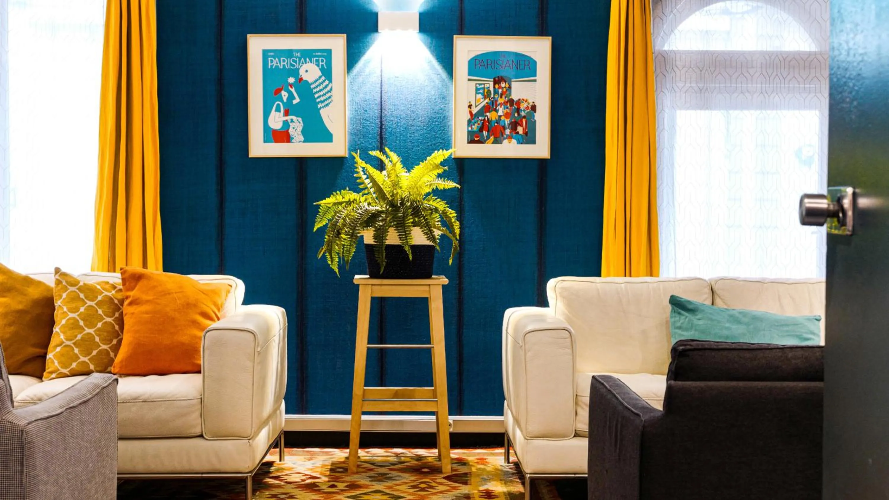 Living room in Hotel Victoria