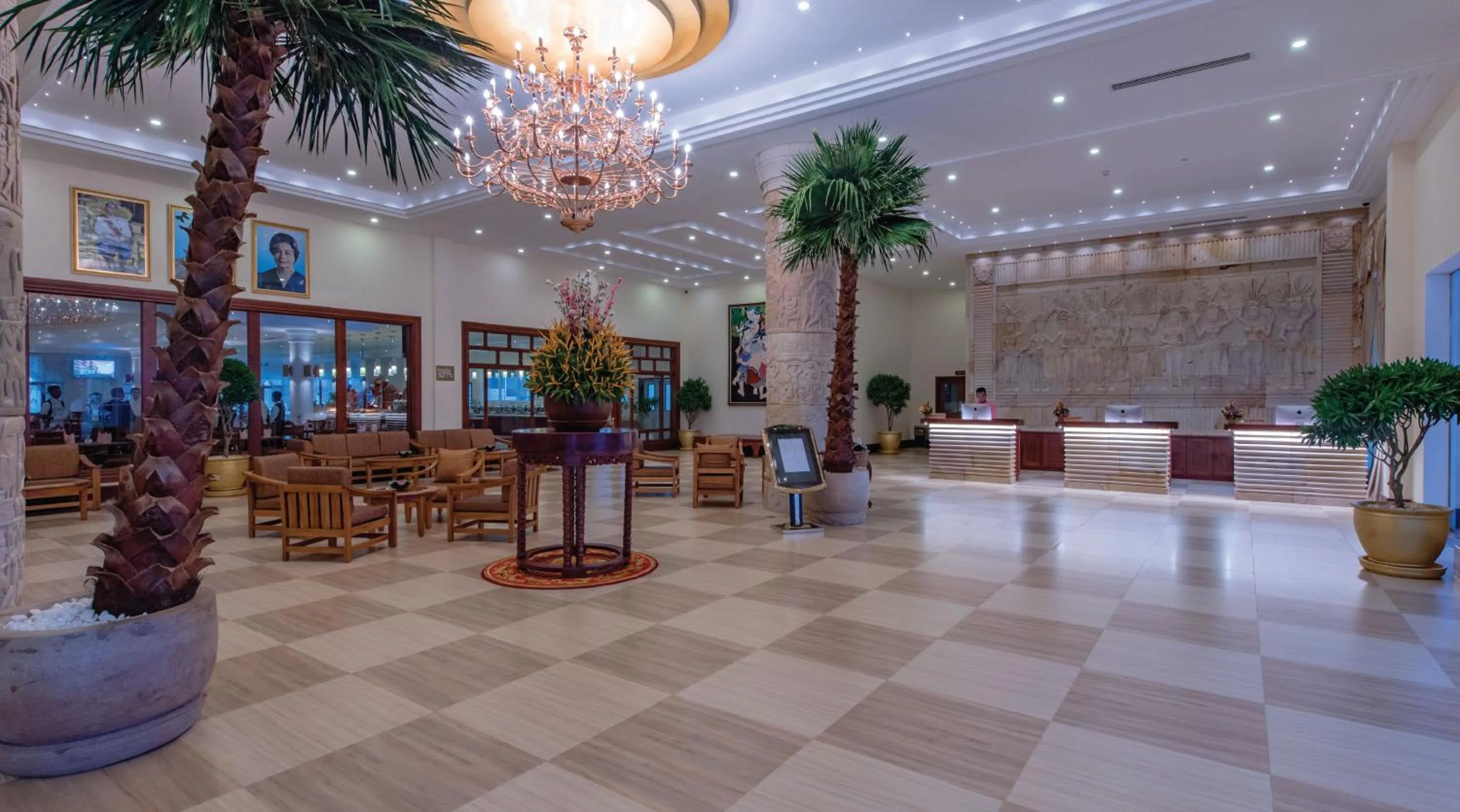 Lobby or reception in Sokha Palace Siem Reap Hotel