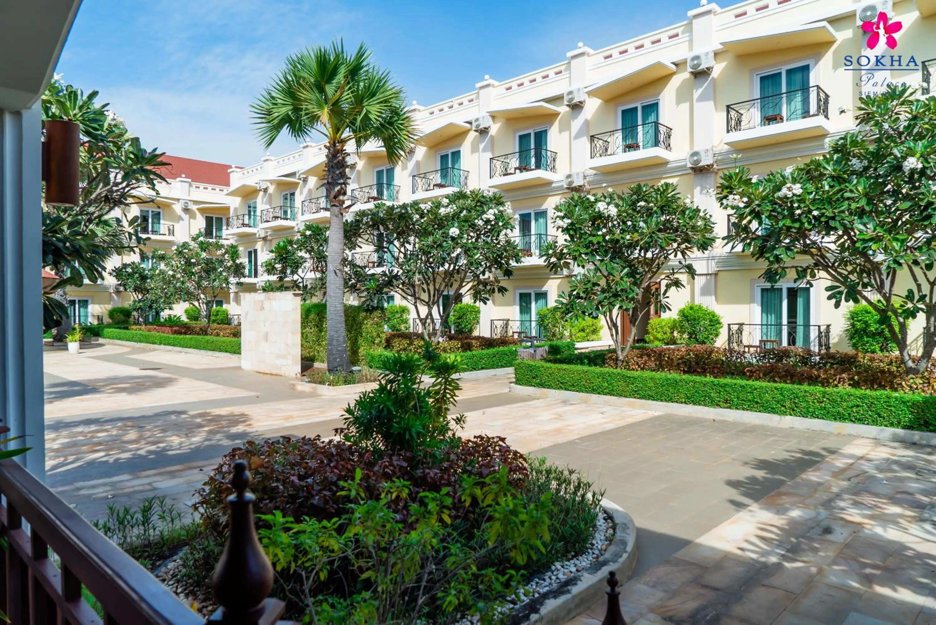 Property building in Sokha Palace Siem Reap Hotel