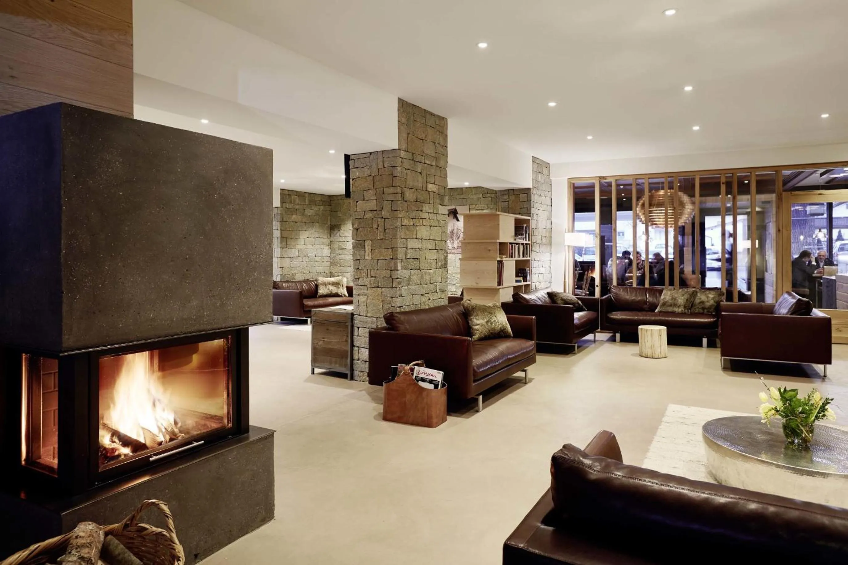 Lobby or reception in Hotel Löwenhof