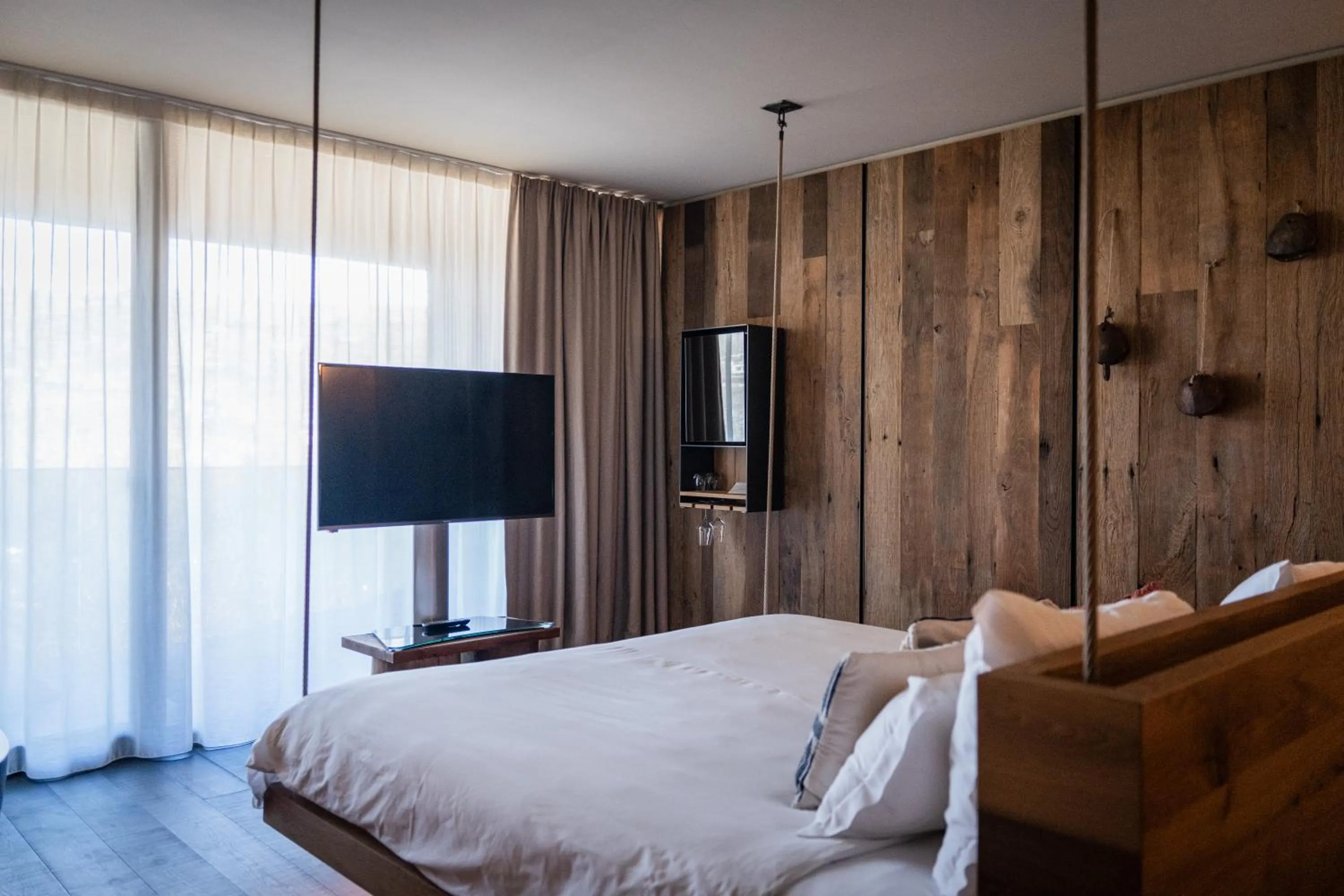 Photo of the whole room, Bed in Hotel Löwenhof