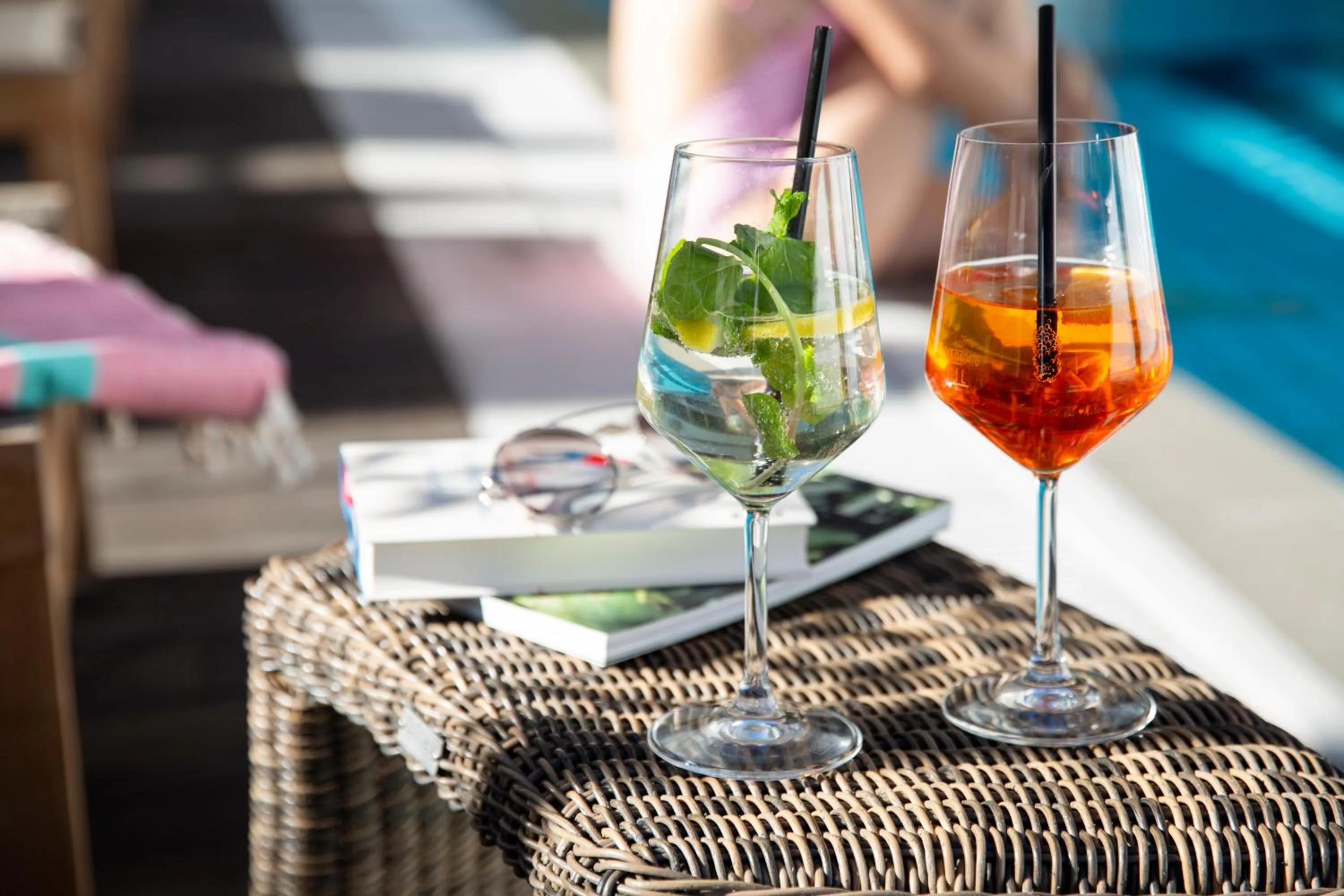 Swimming pool in Hotel Löwenhof