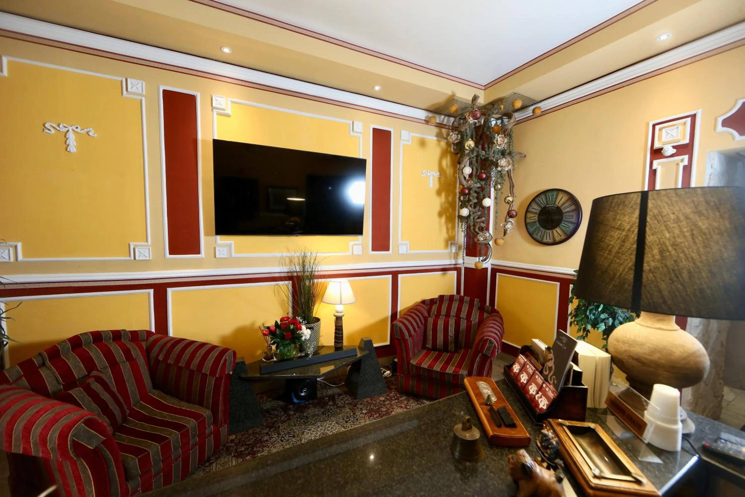 Lobby or reception in Hotel Amadeus