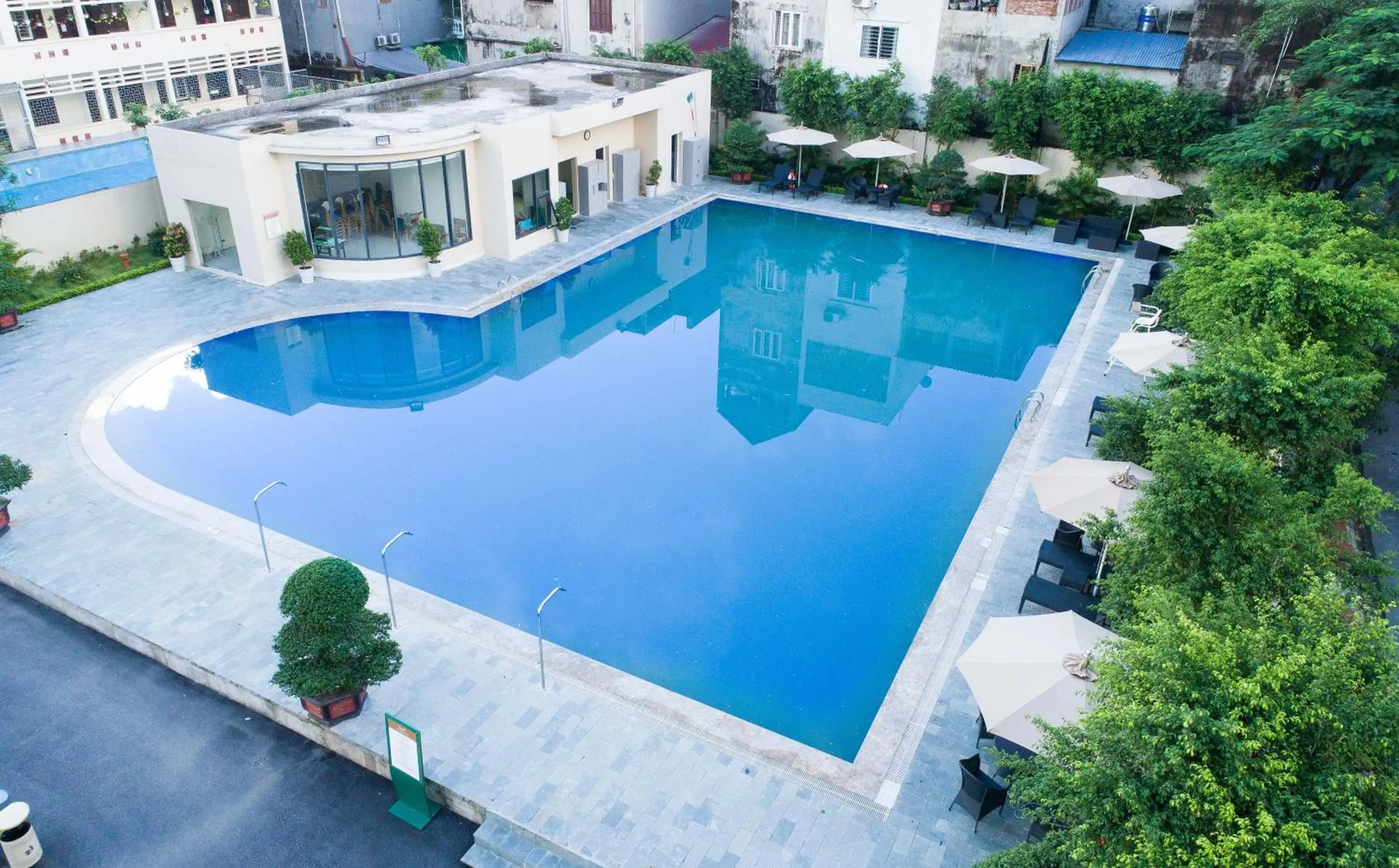Pool view in Muong Thanh Luxury Bac Ninh Hotel