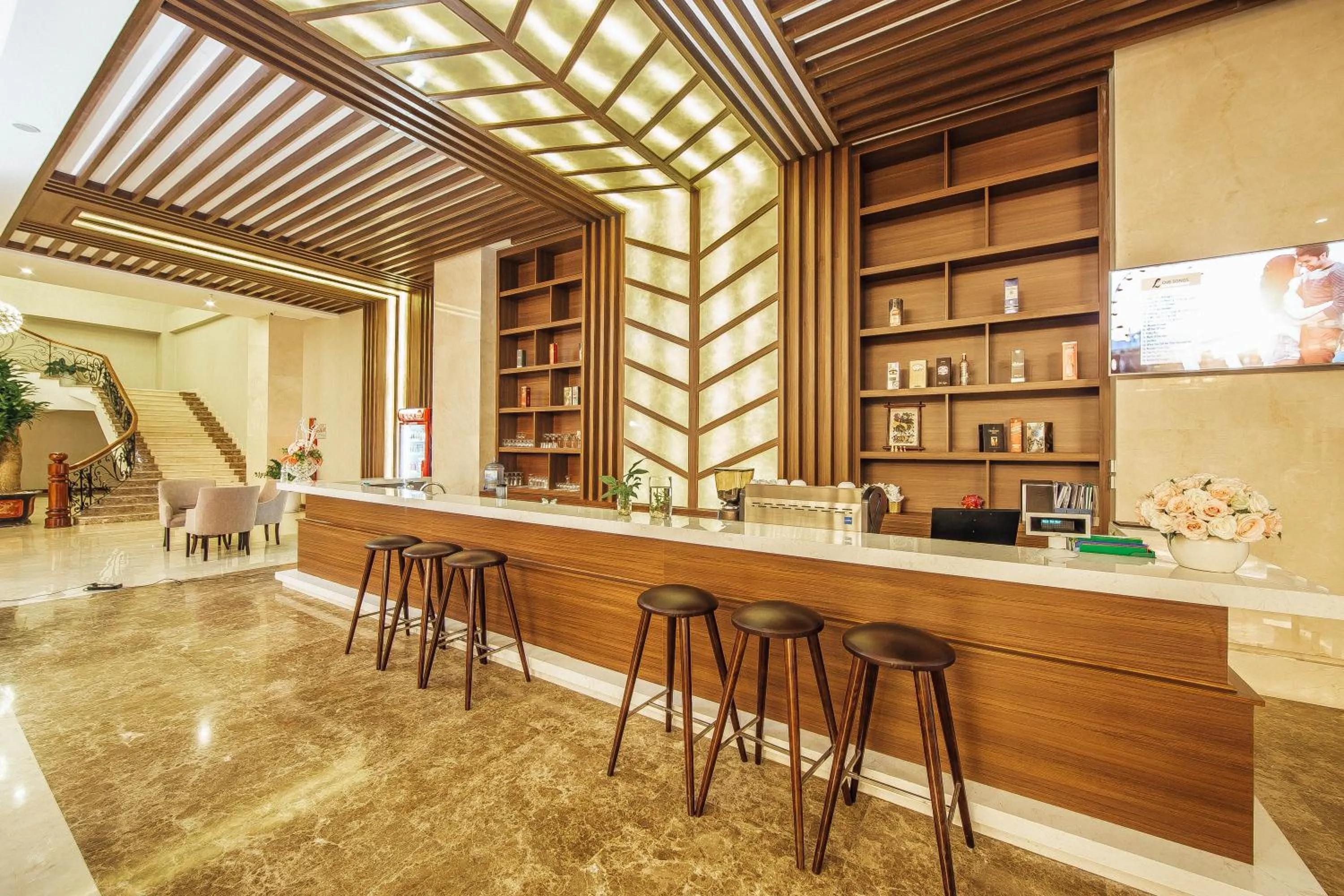 Lounge or bar in Muong Thanh Luxury Bac Ninh Hotel