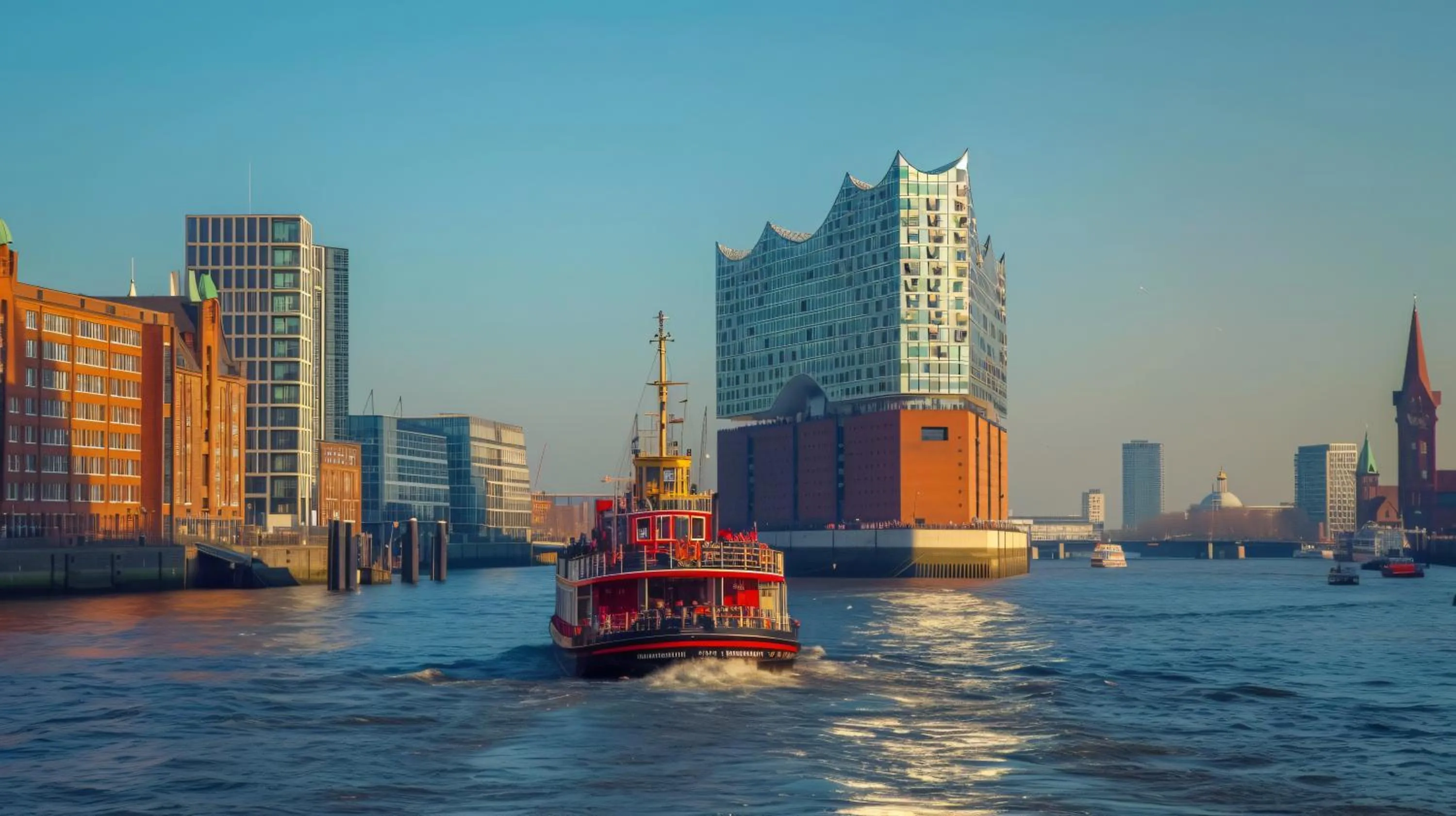 Nearby landmark in Hotel Commerz Hamburg