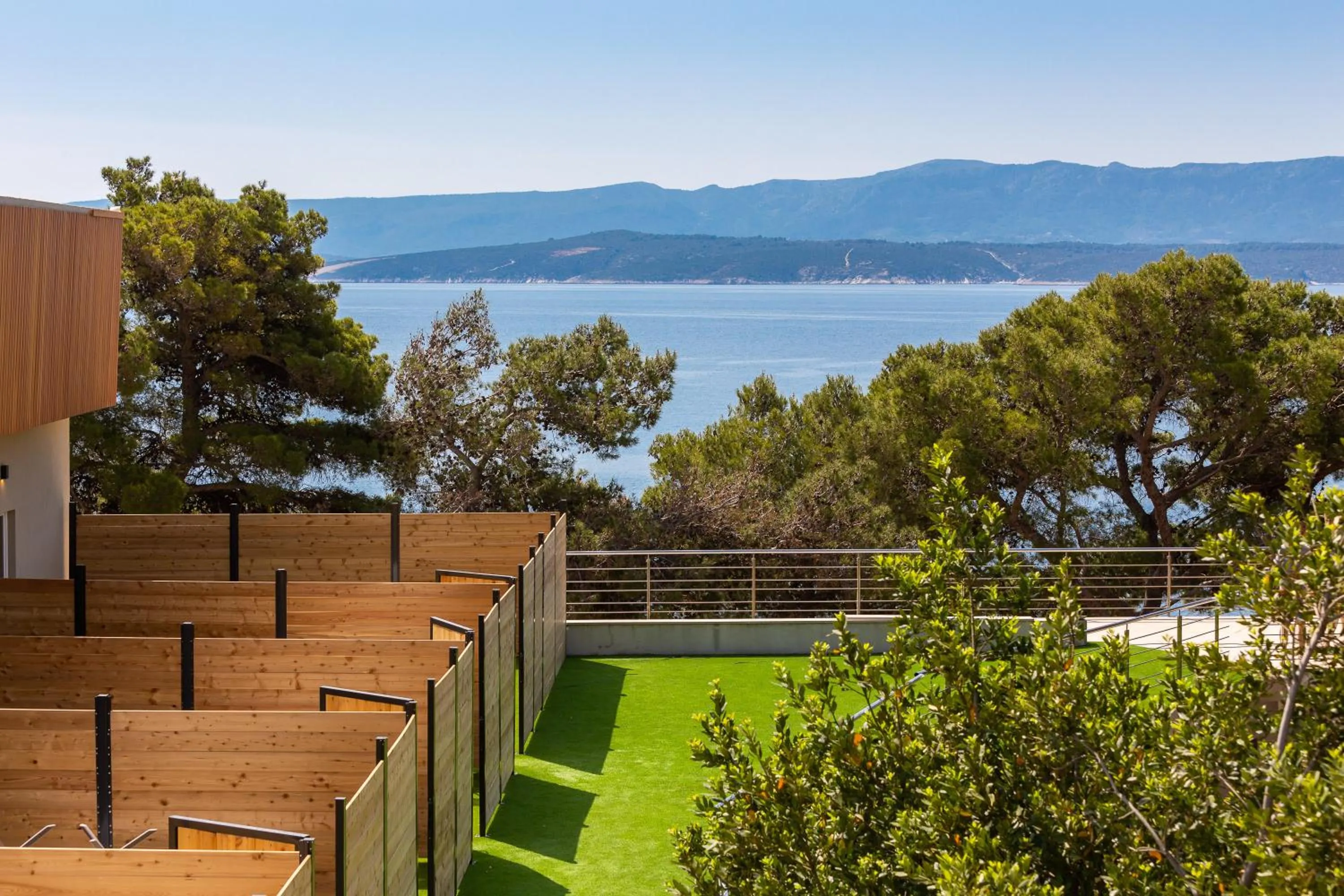 Property building in Zlatni Rat Beach Resort