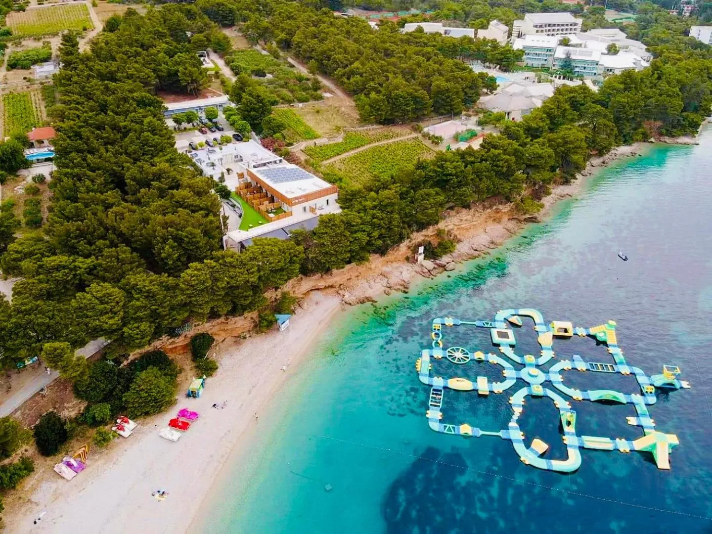 Bird's eye view in Zlatni Rat Beach Resort