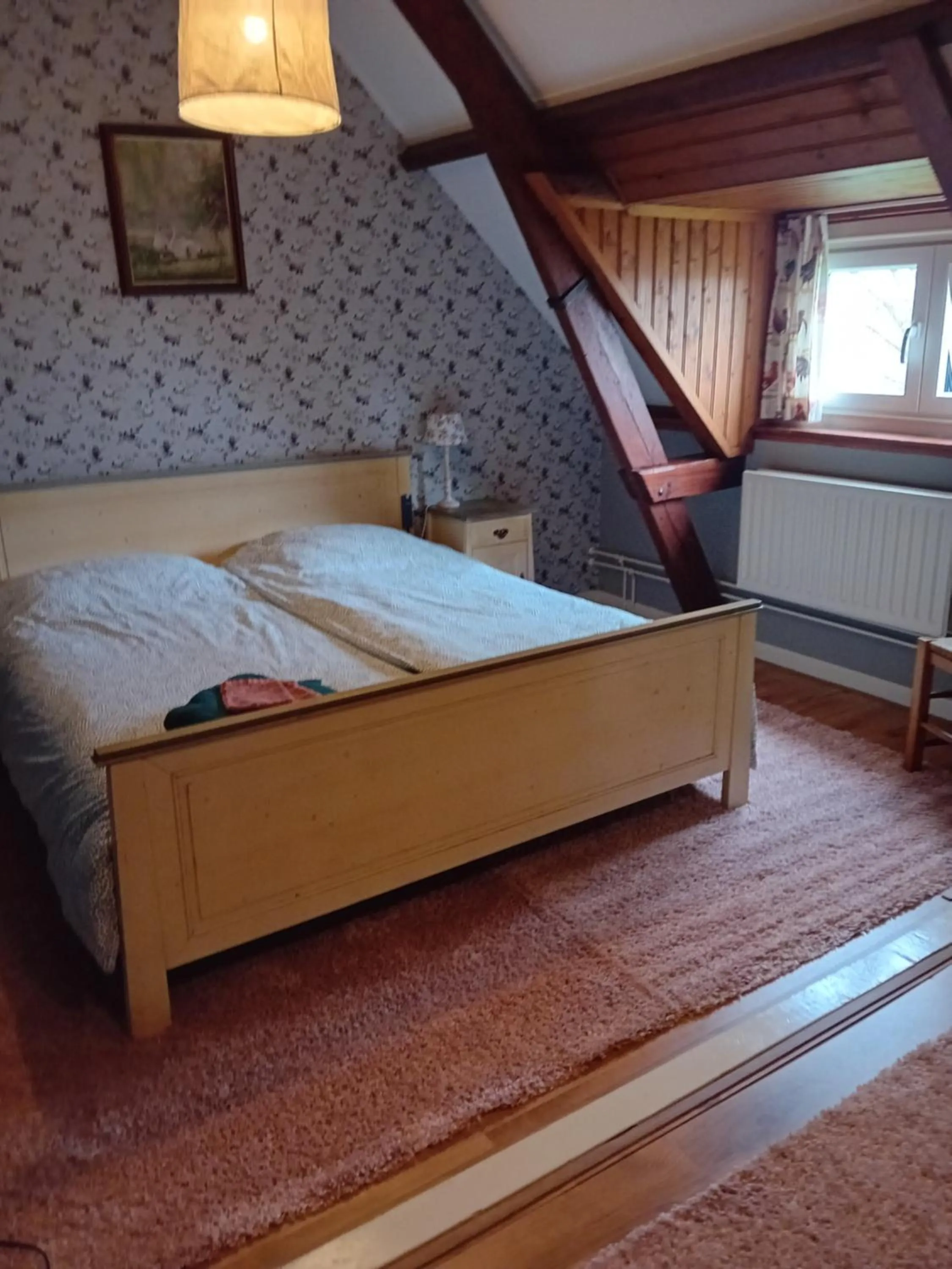 Bed in B&B De Kaagse Koe