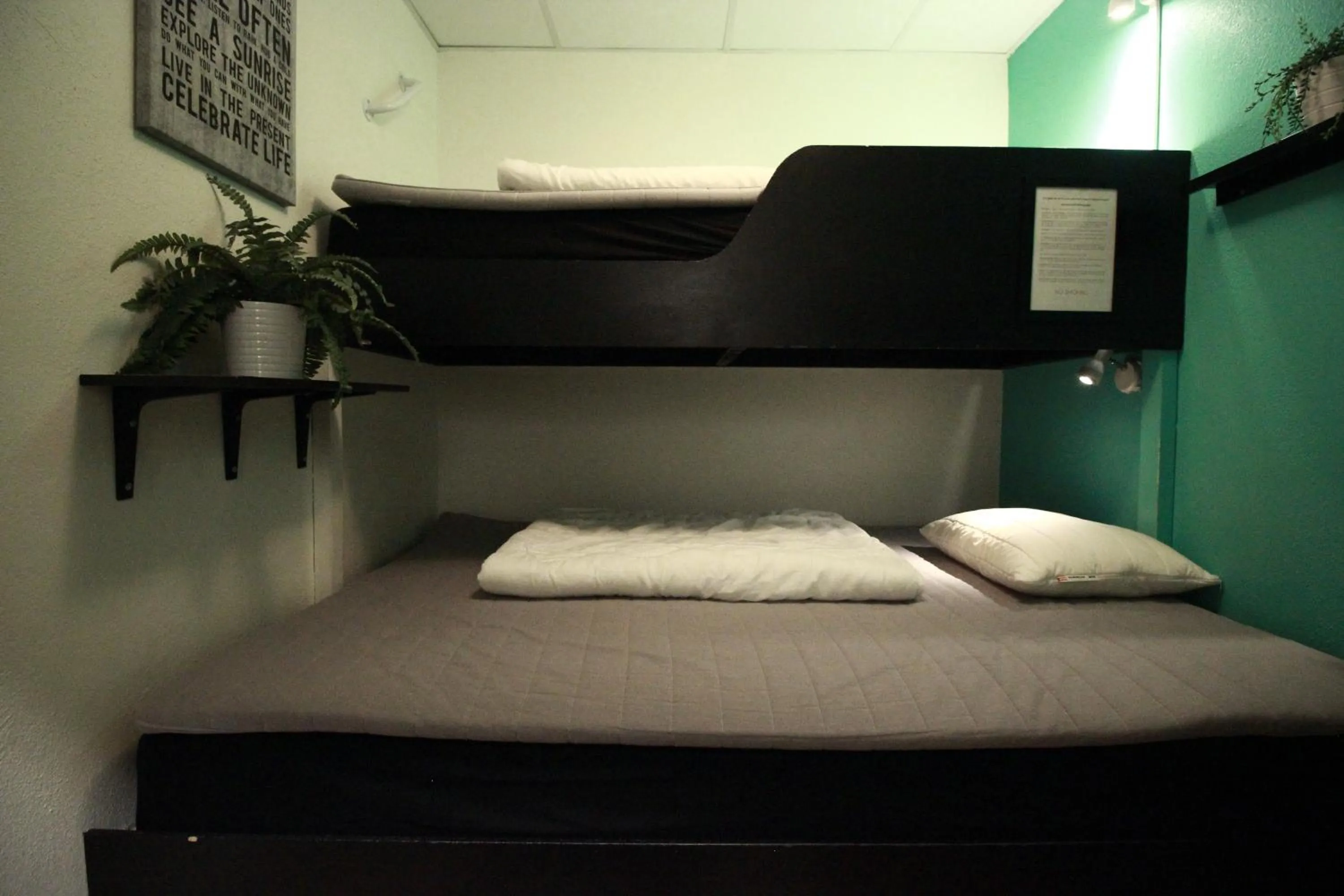 Bed in Vandrarhem Uppsala Centralstation