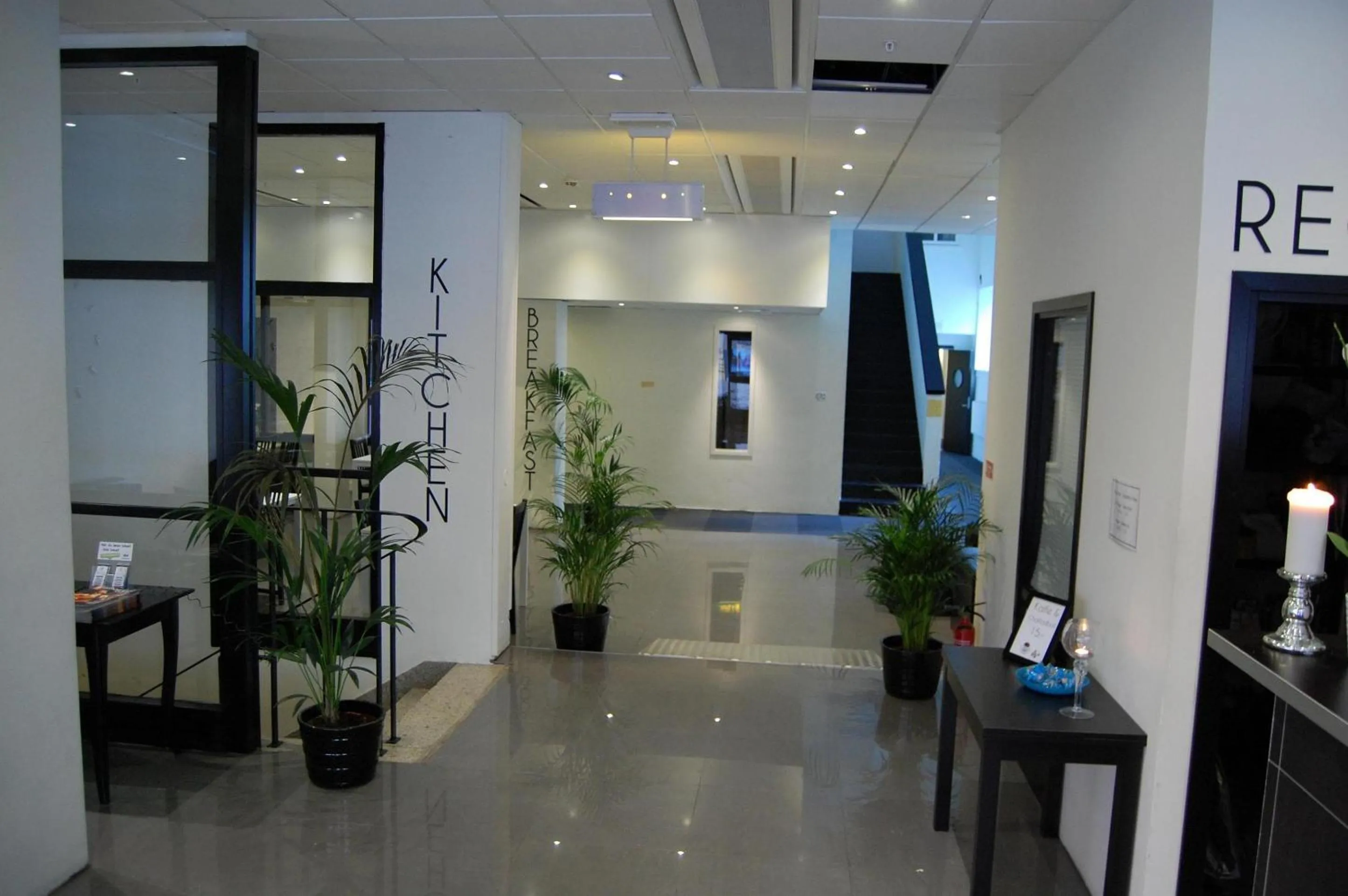 Lobby or reception in Vandrarhem Uppsala Centralstation