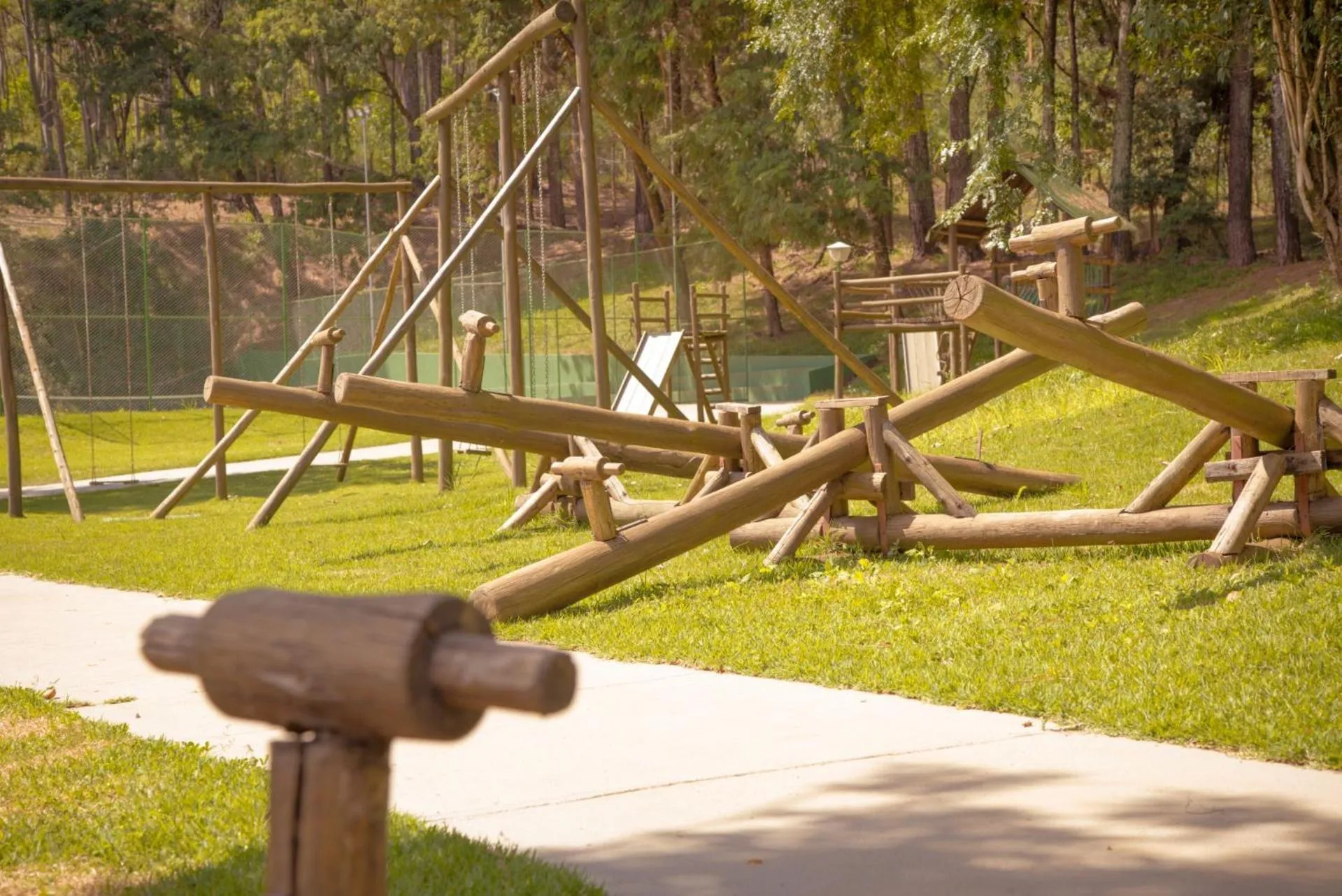 Children play ground in Hotel Nacional Inn Araxá Previdência