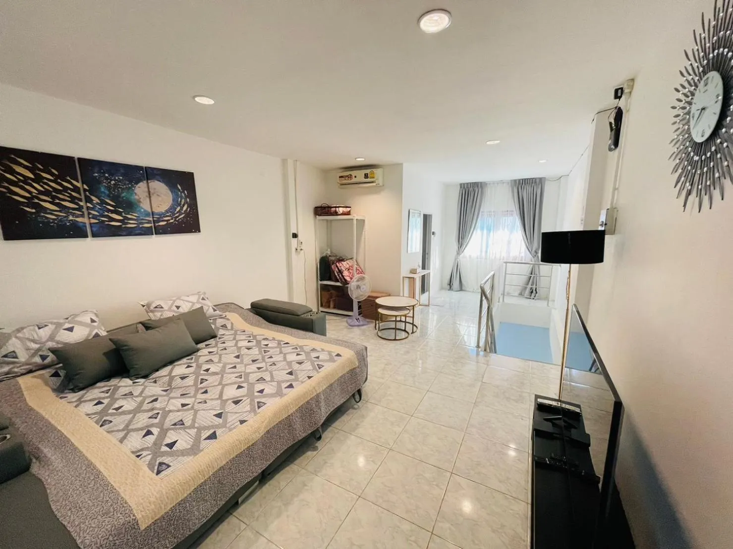 Bed in Richmond Guesthouse Haad Rin