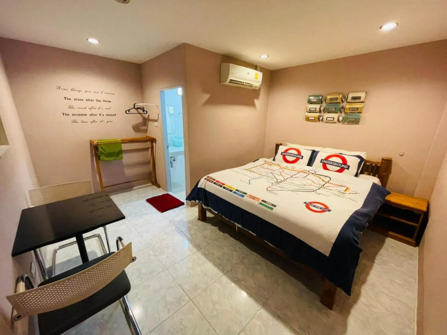 Bedroom, Bed in Richmond Guesthouse Haad Rin