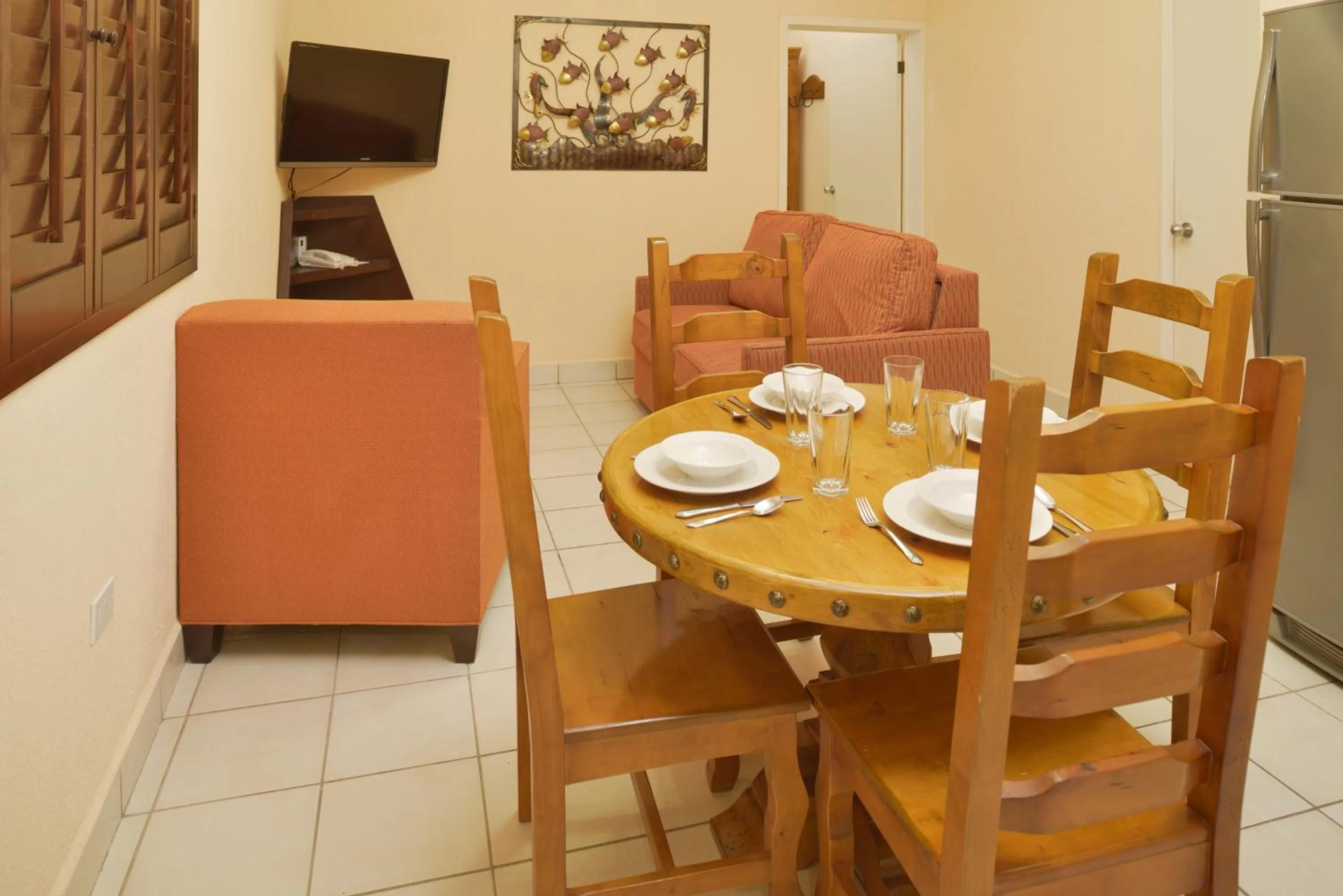Living room in Sea of Cortez Beach Club