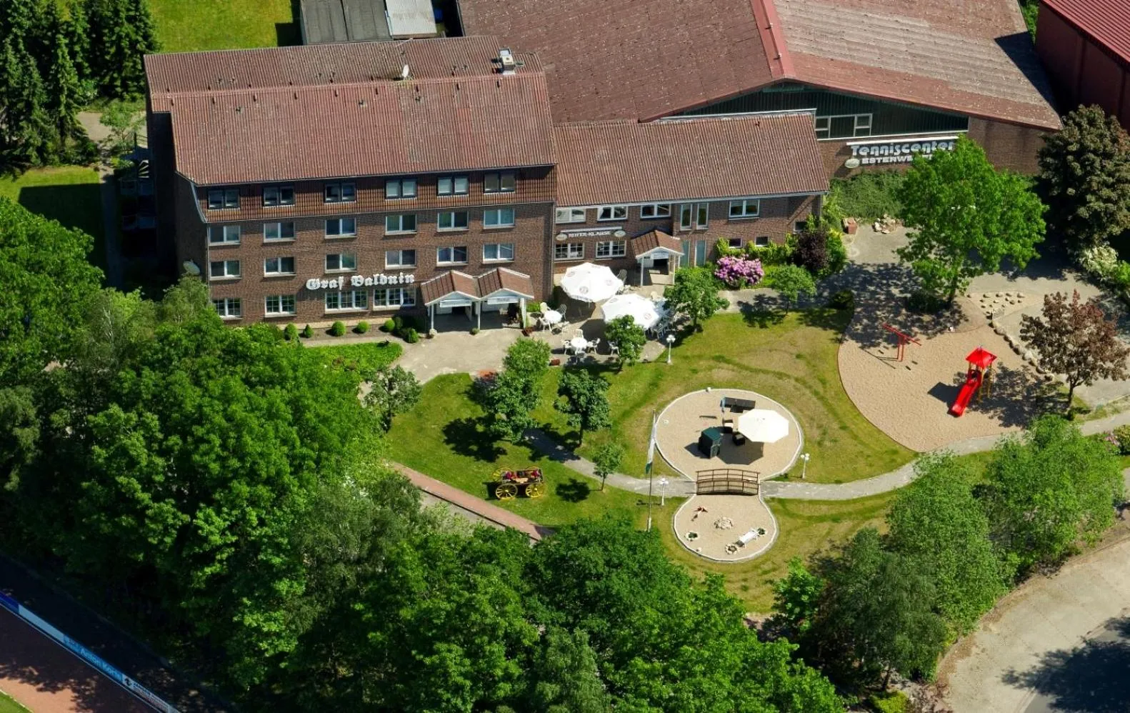 Property building in Hotel Graf Balduin