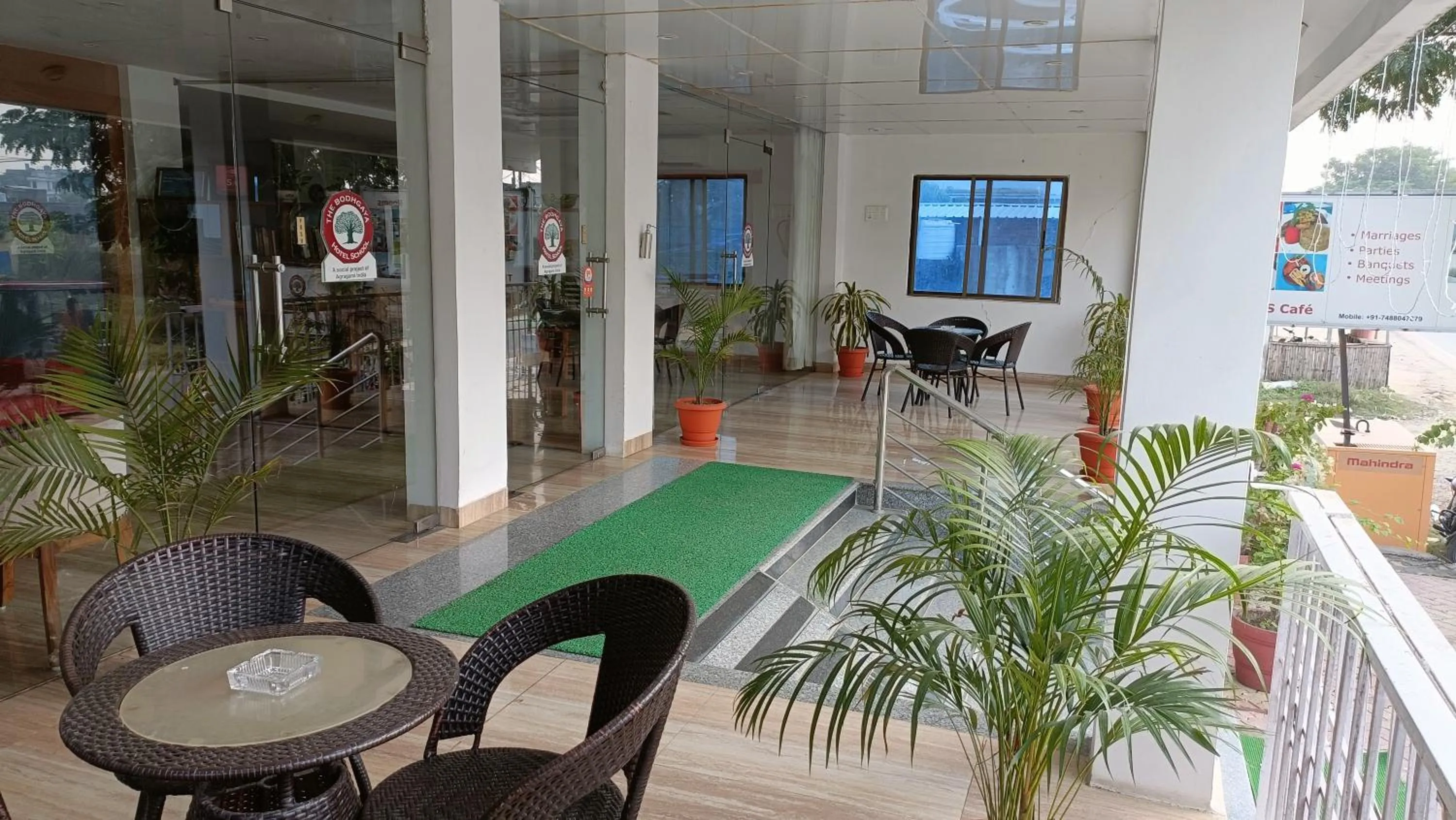 Facade/entrance in The Bodhgaya Hotel School