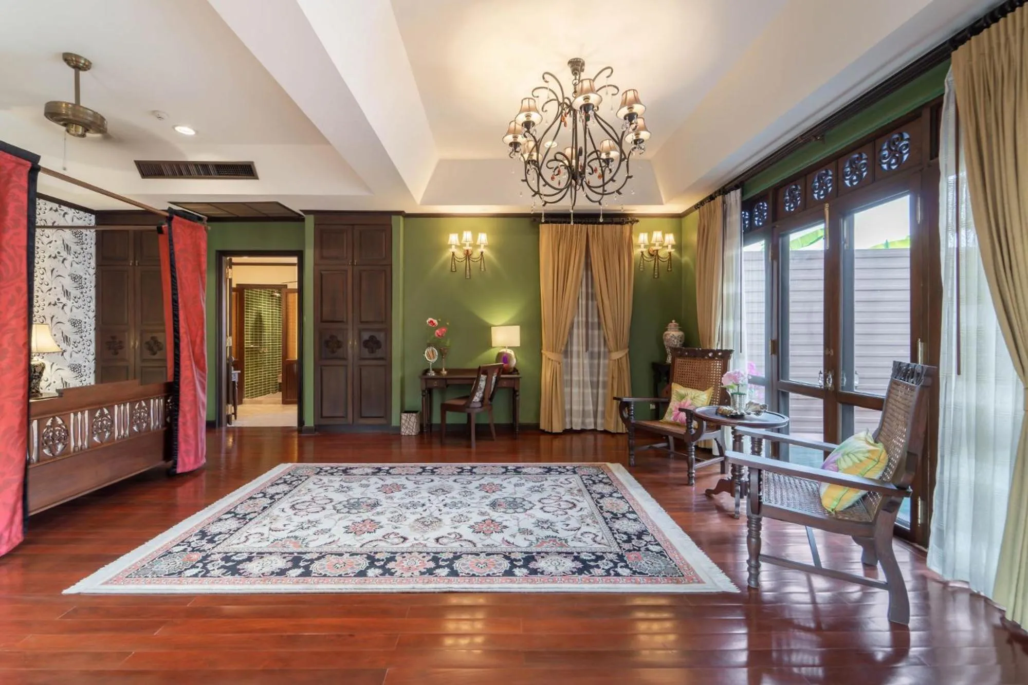 Living room, Bed in Puripunn Hideaway
