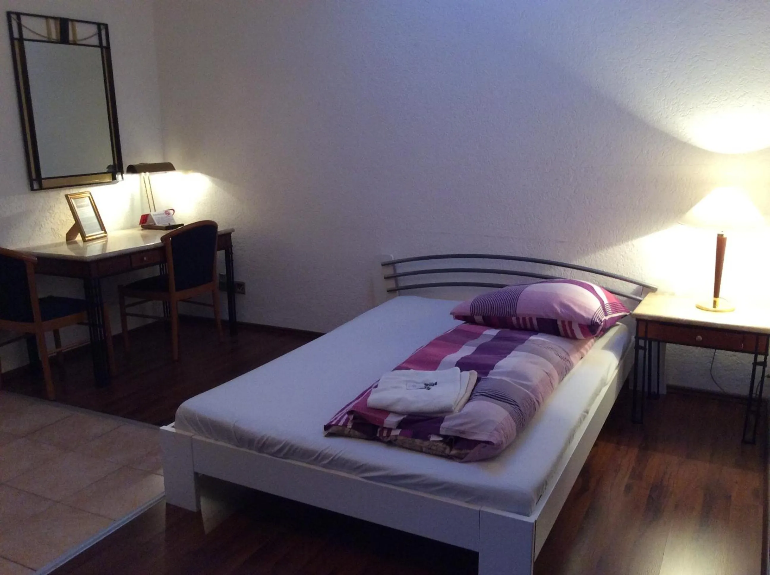 Bedroom, Bed in Hotel Feiertag