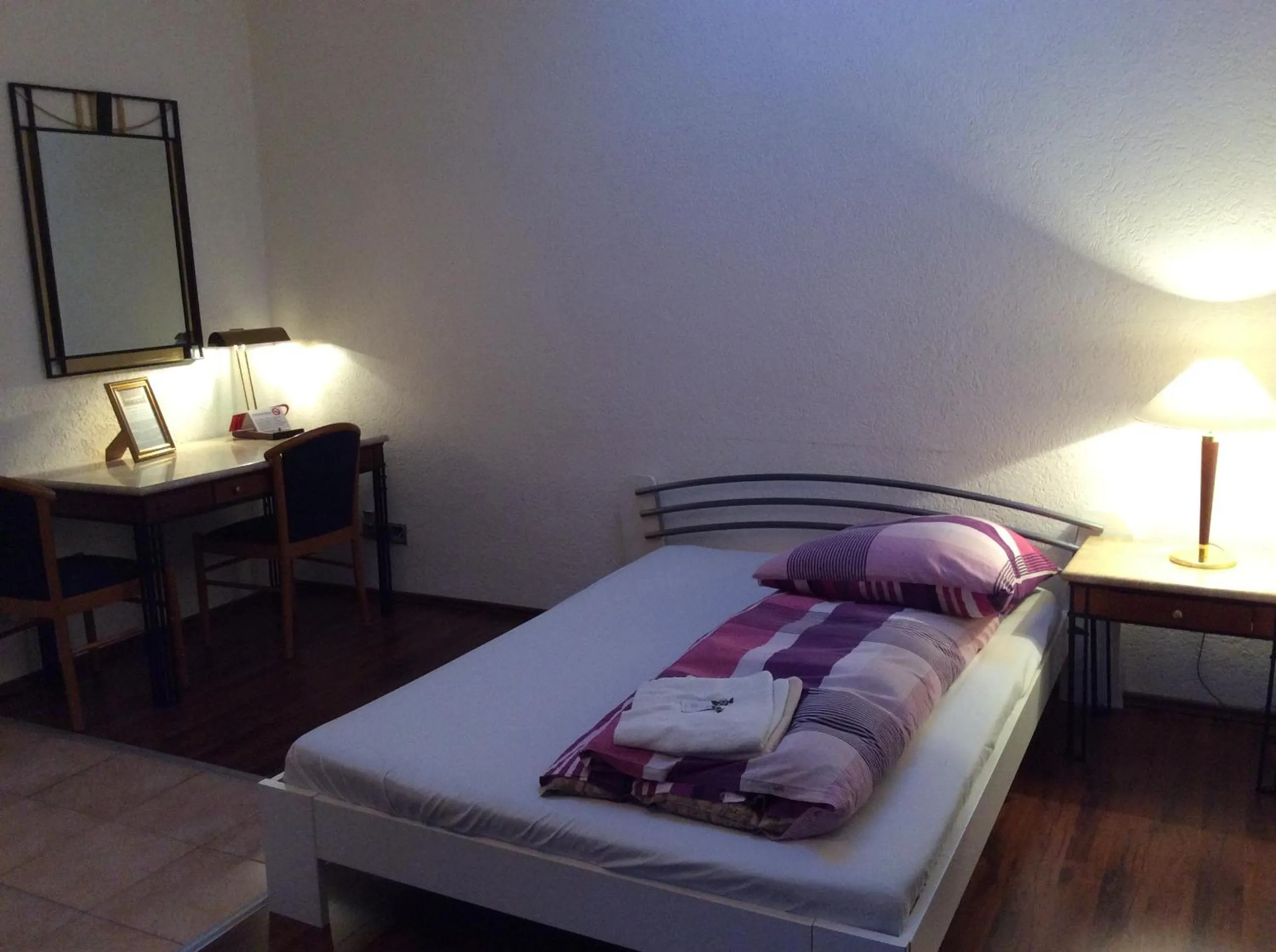 Bed in Hotel Feiertag