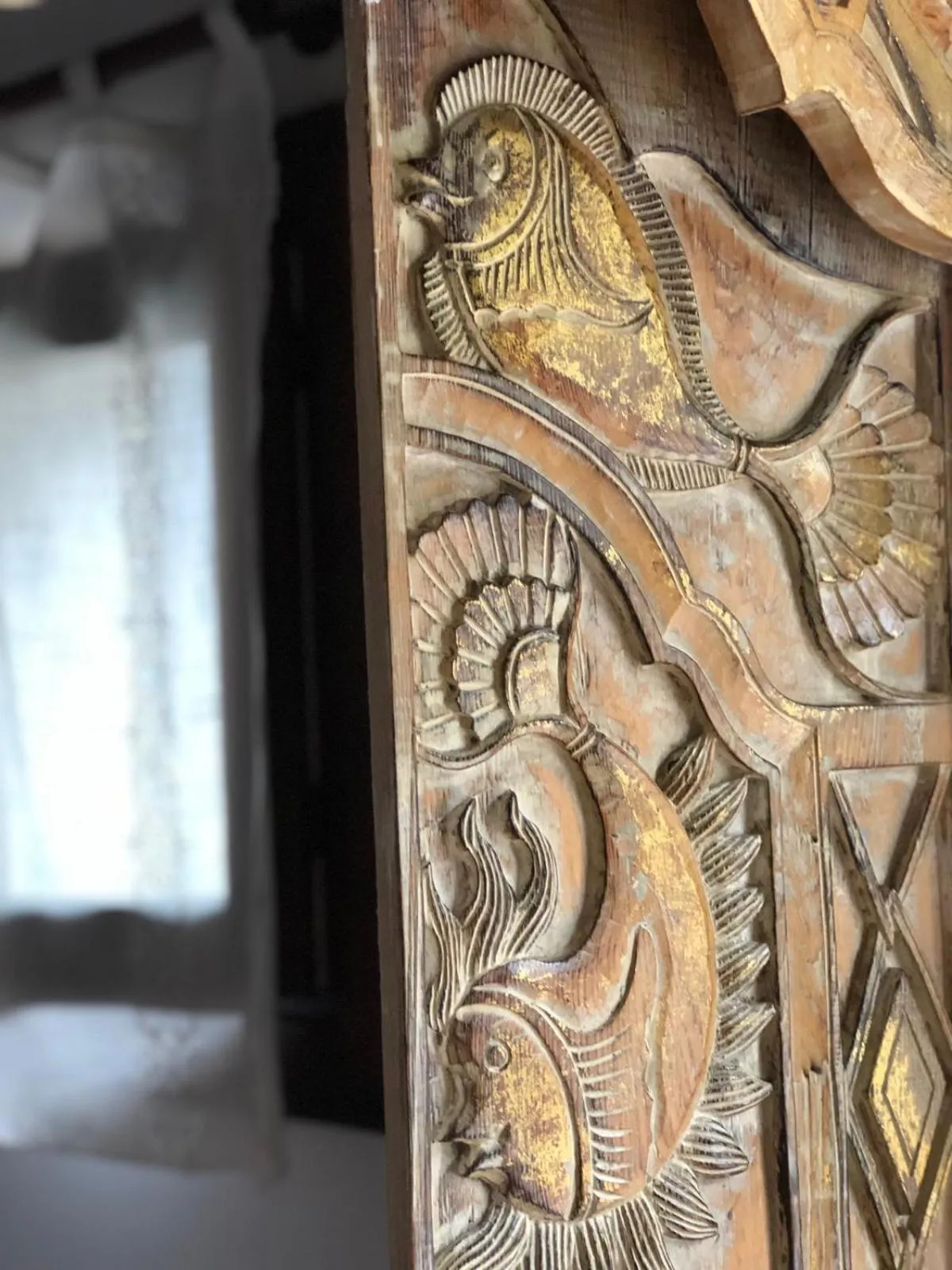 Decorative detail in La Almendra y El Gitano