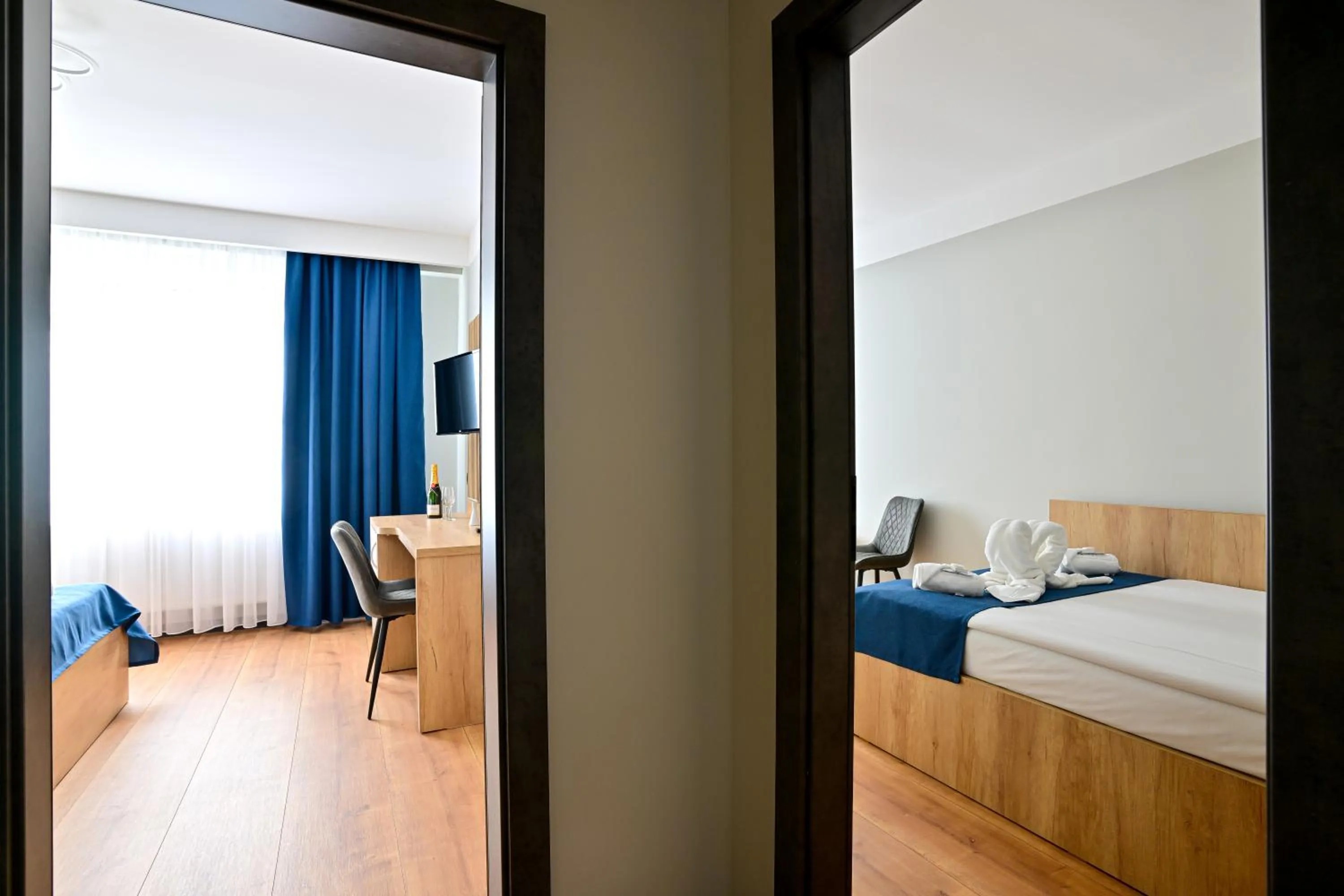 Bed in Hotel Class Hermannstadt