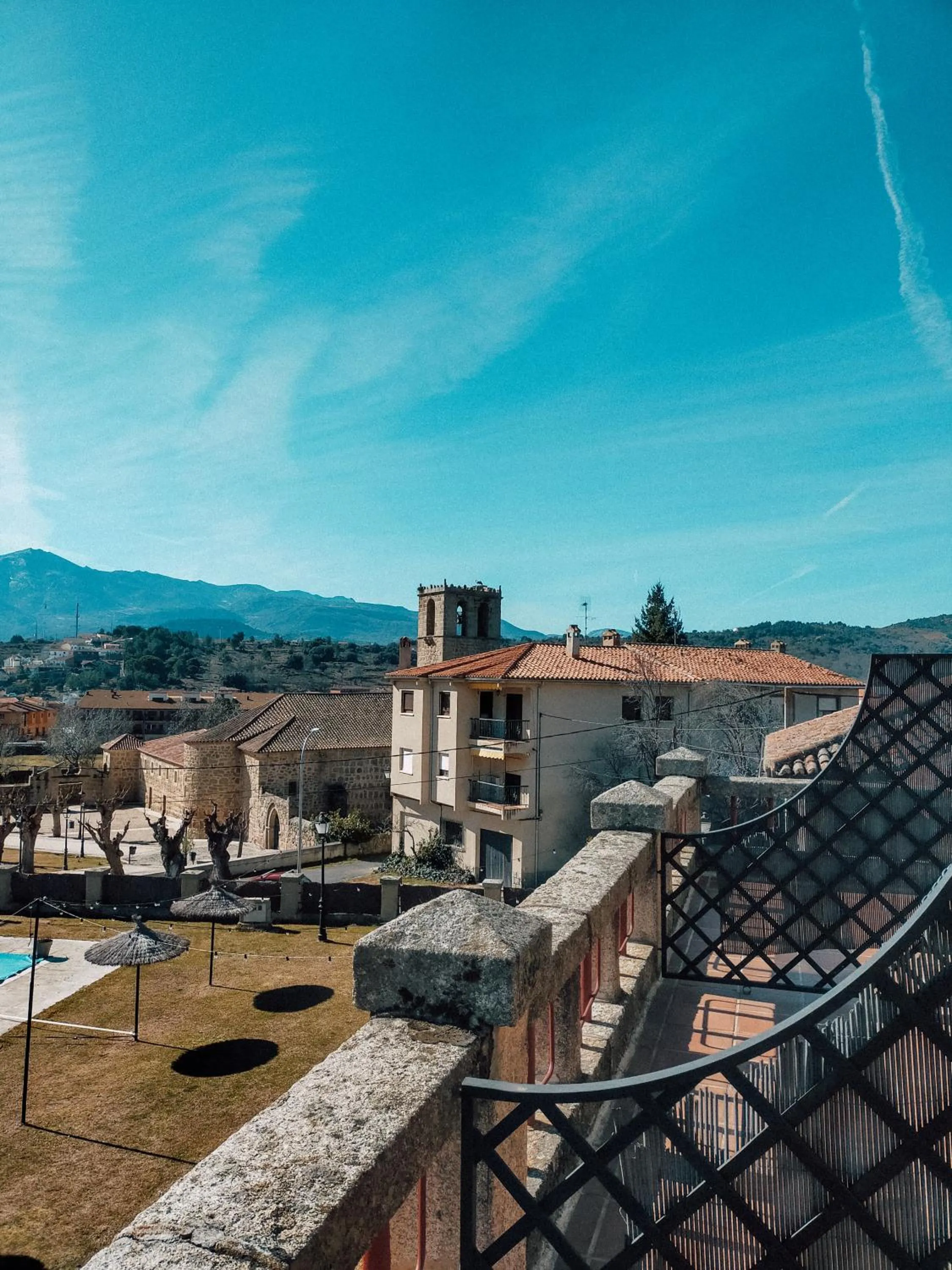 Balcony/Terrace in Posada Real Restaurante El Linar Del Zaire
