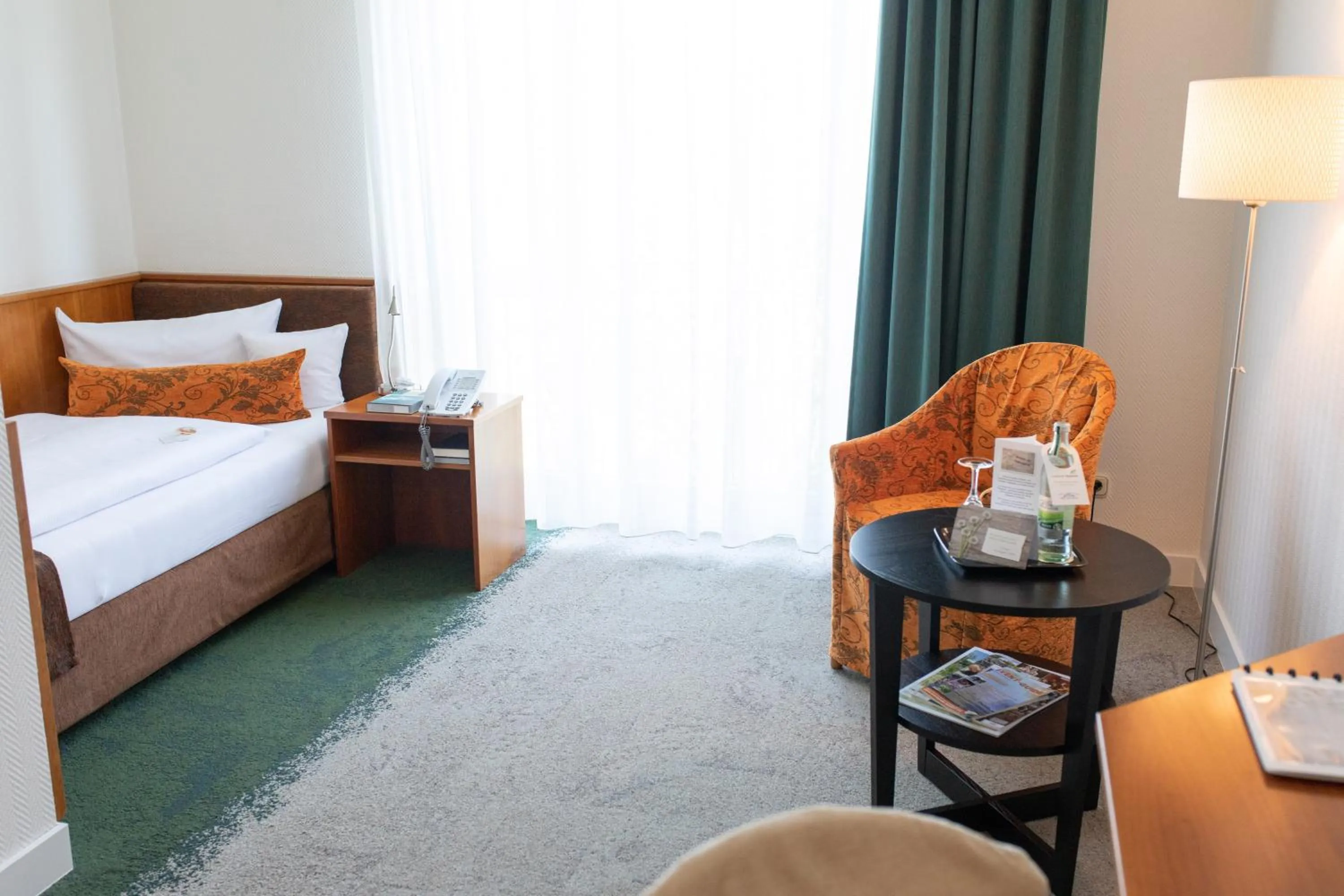 Photo of the whole room, Bed in Landhotel Rügheim