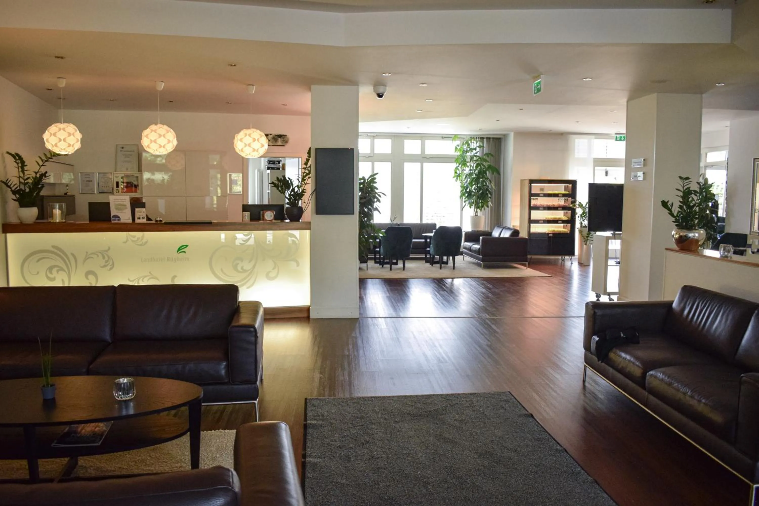 Lobby or reception in Landhotel Rügheim