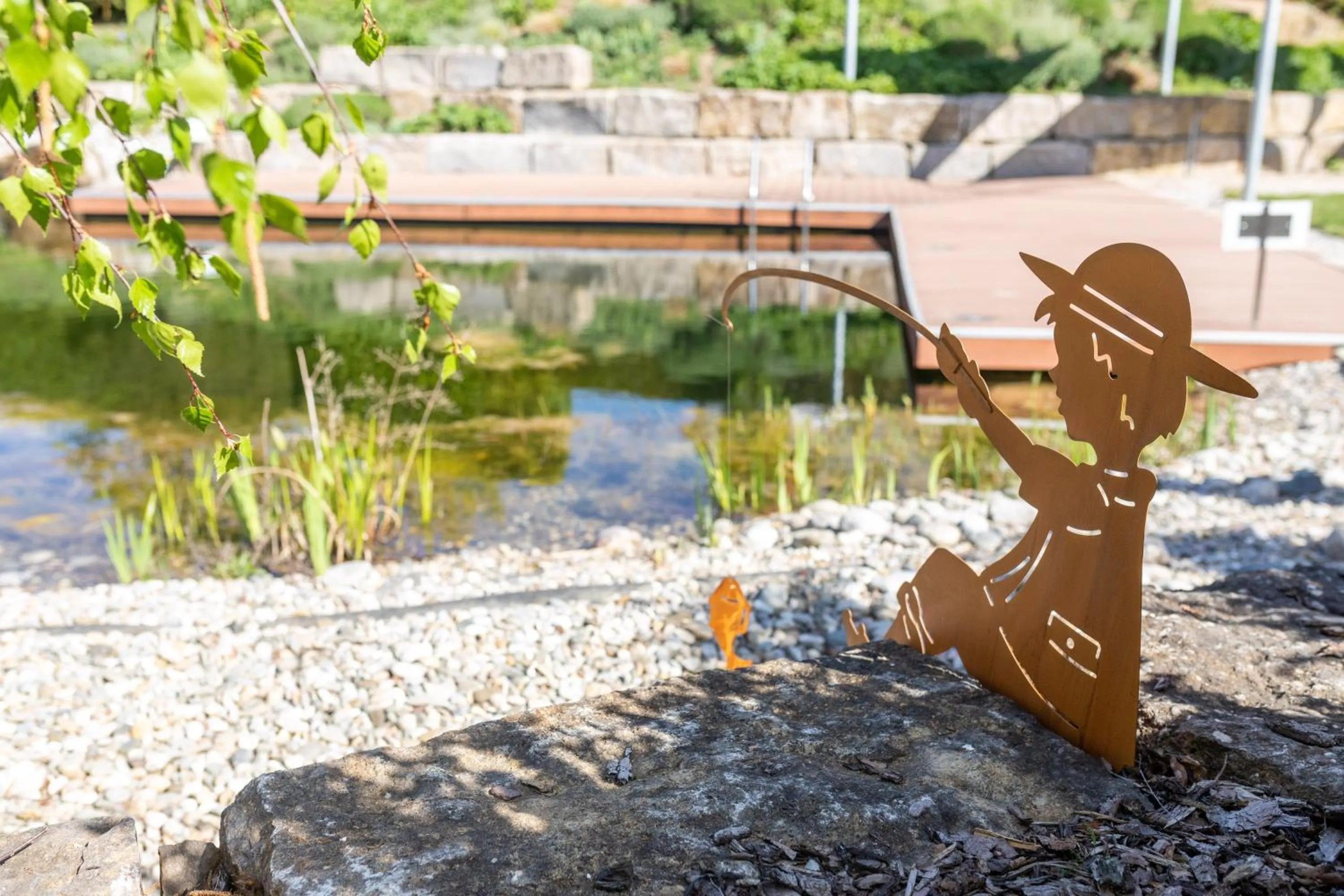 Natural landscape in Landhotel Rügheim