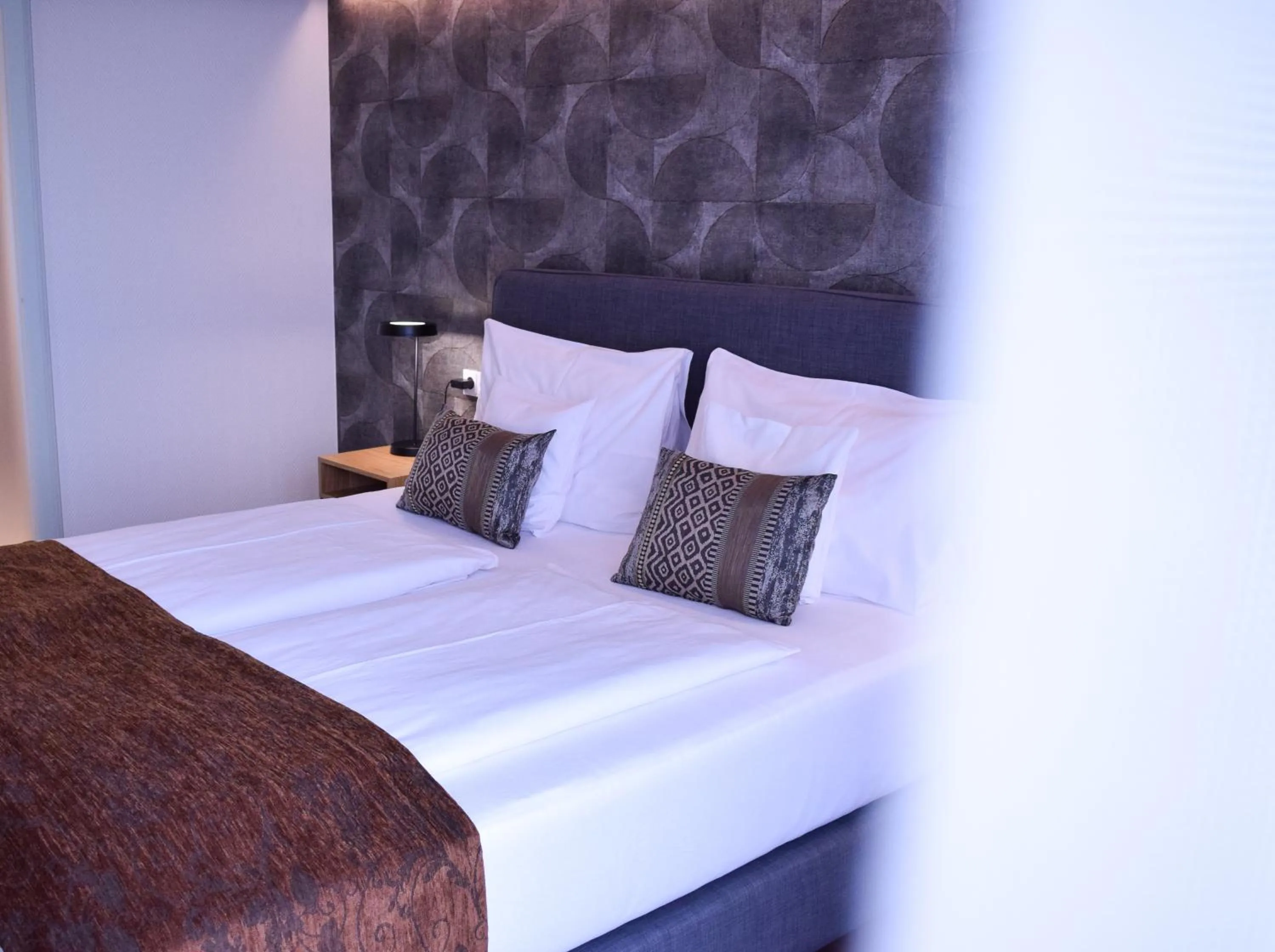 Photo of the whole room, Bed in Landhotel Rügheim