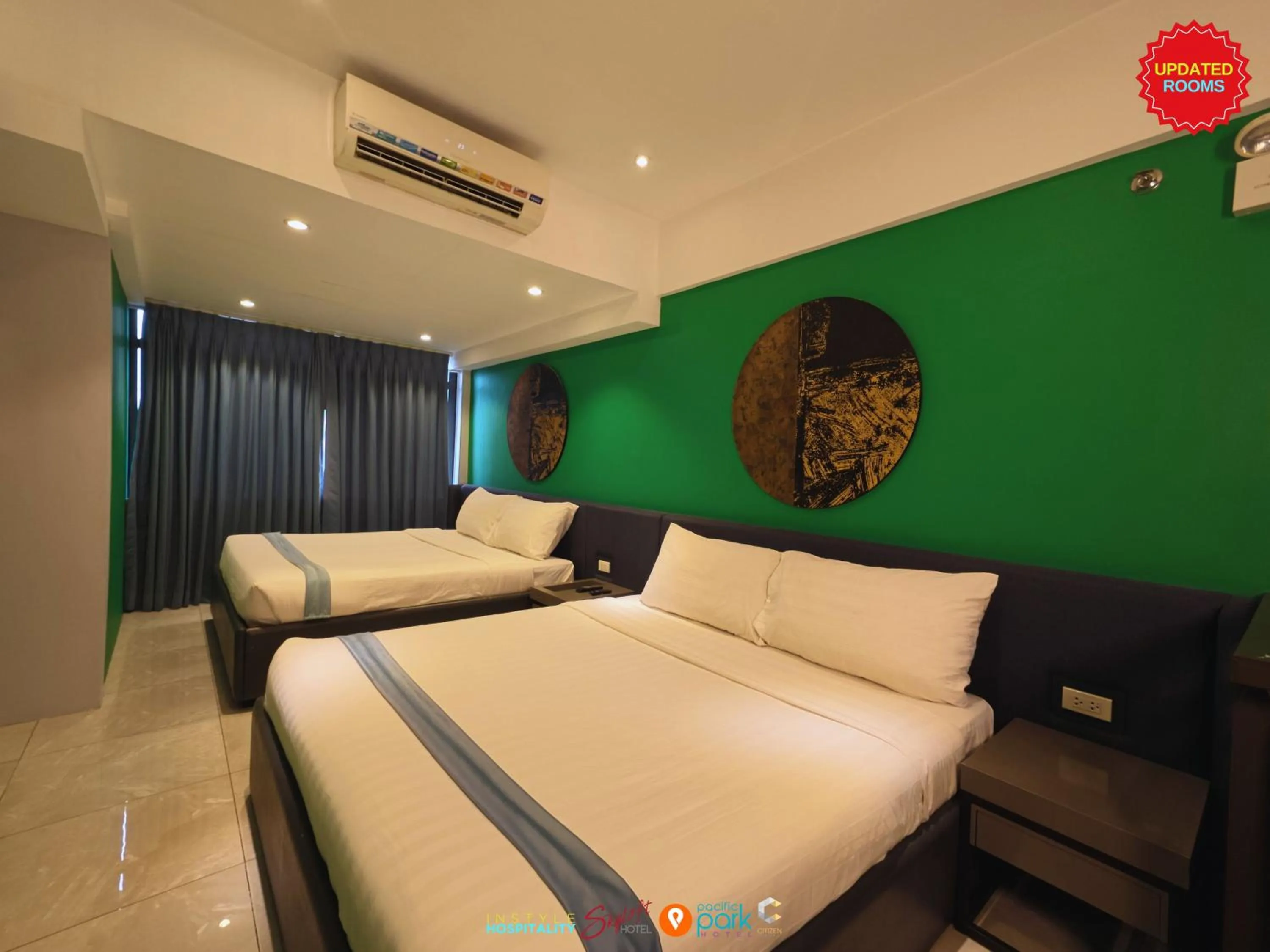 Bed in Skyloft Hotel