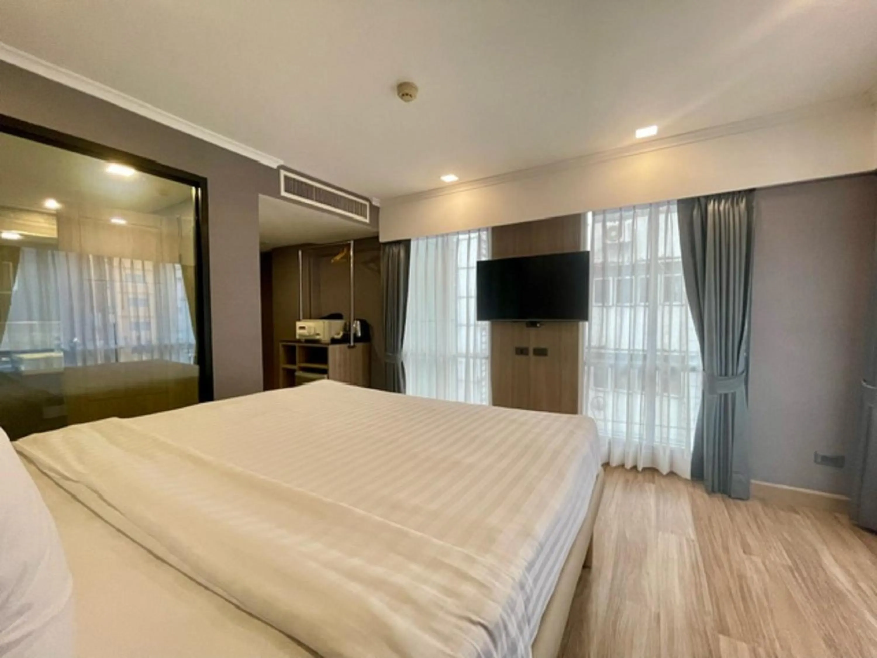 Bedroom, Bed in Citin Pratunam Bangkok by Compass Hospitality