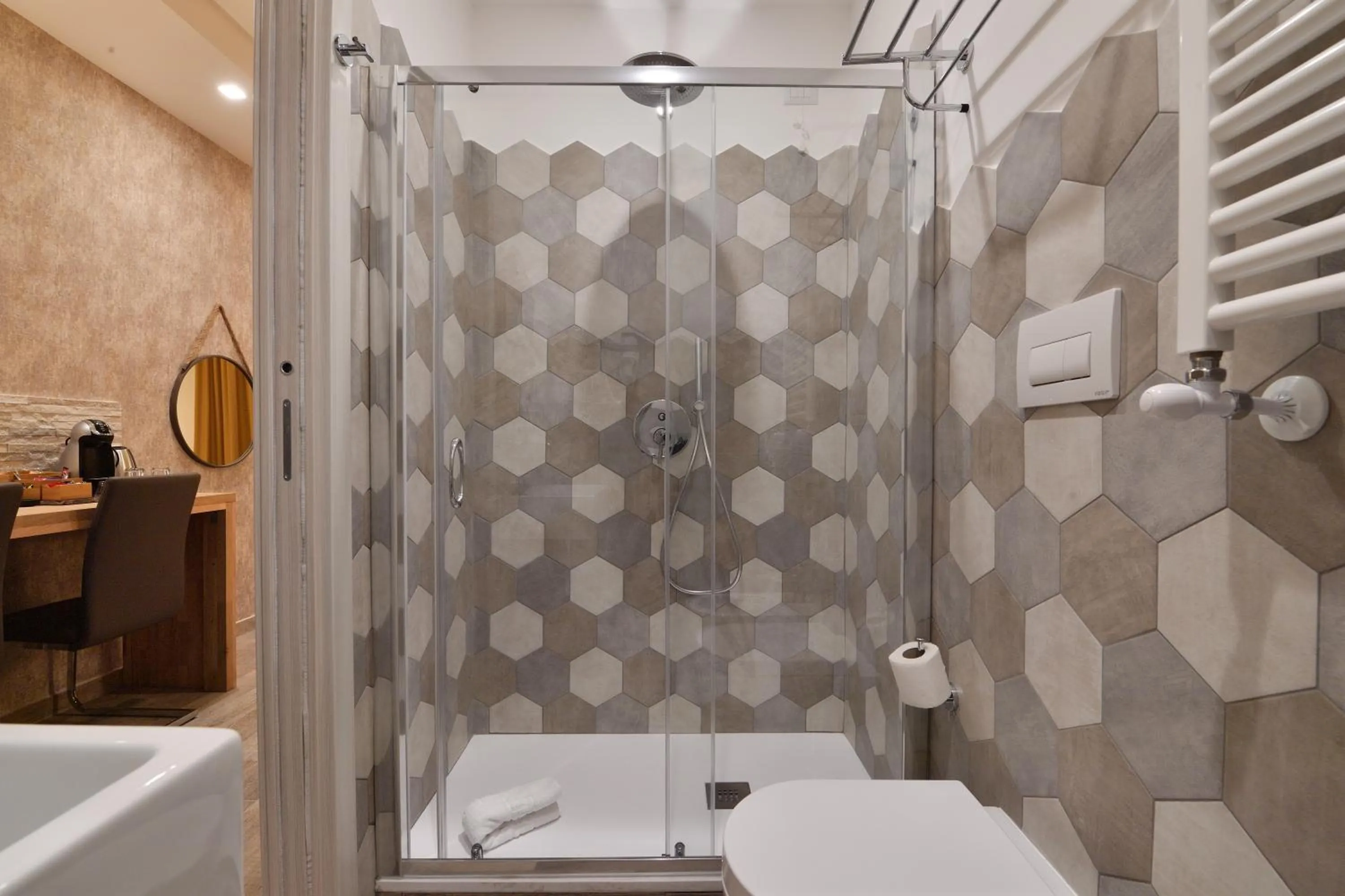 Bathroom in Veneto Suite Rome