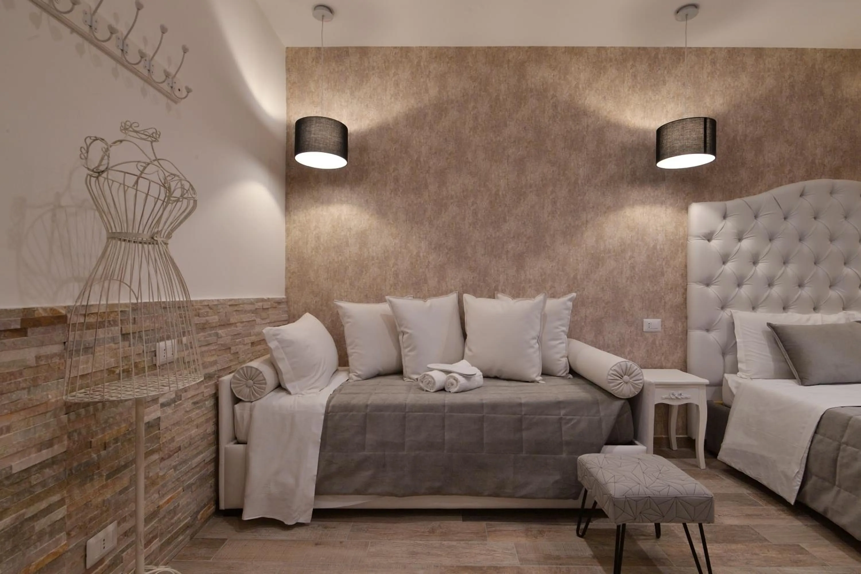 Bedroom in Veneto Suite Rome