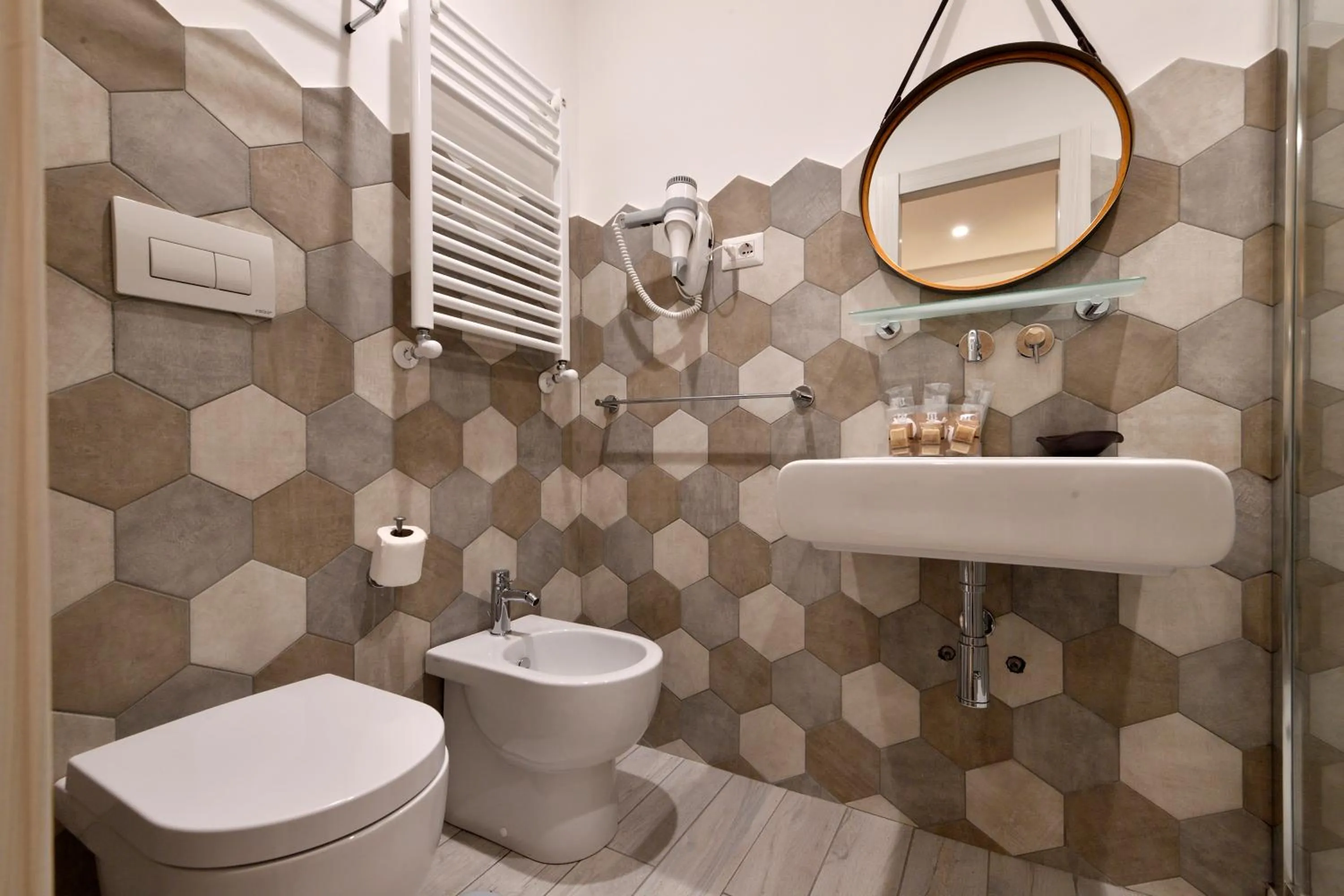 Bathroom in Veneto Suite Rome