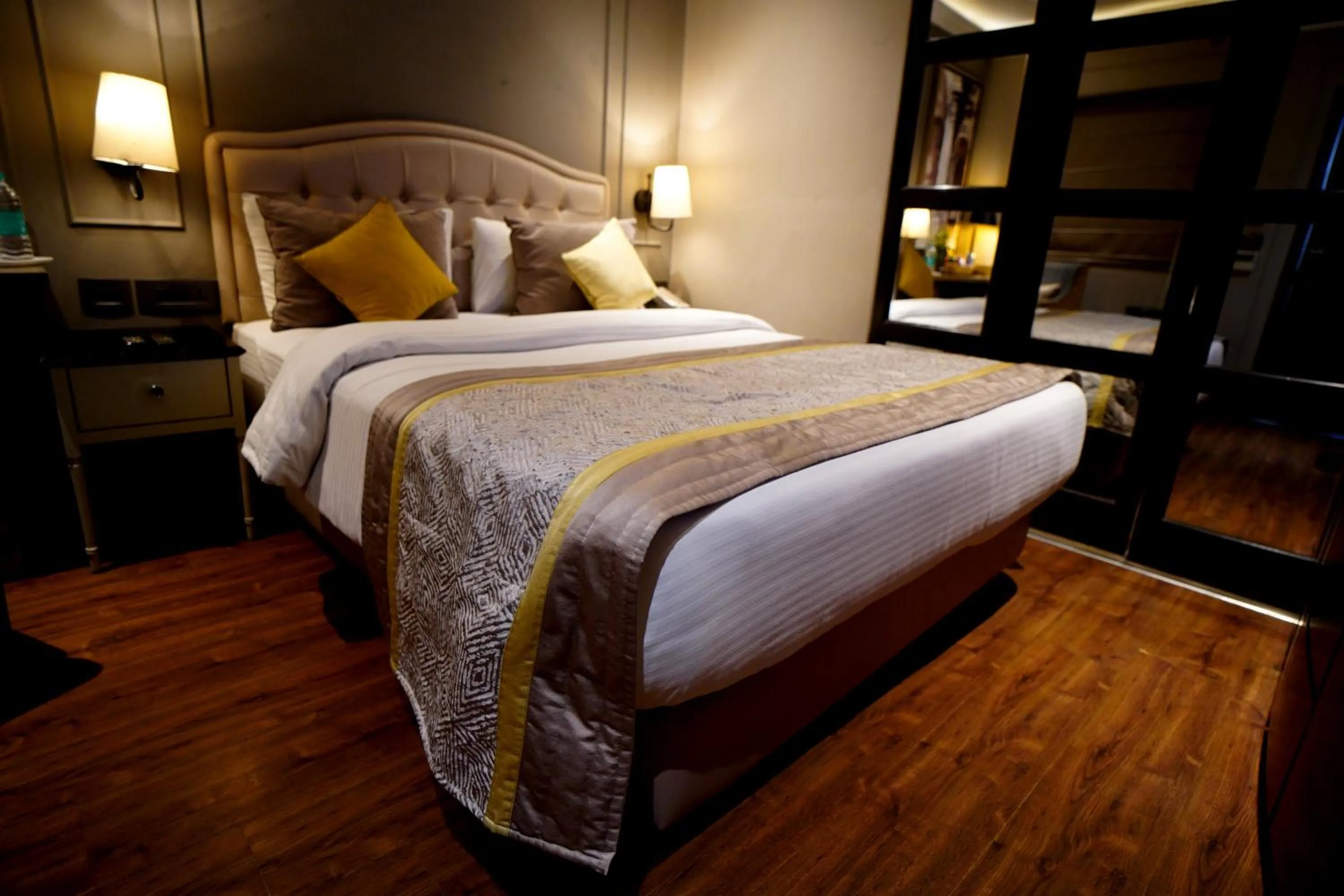 Bedroom, Bed in The Corus Hotel