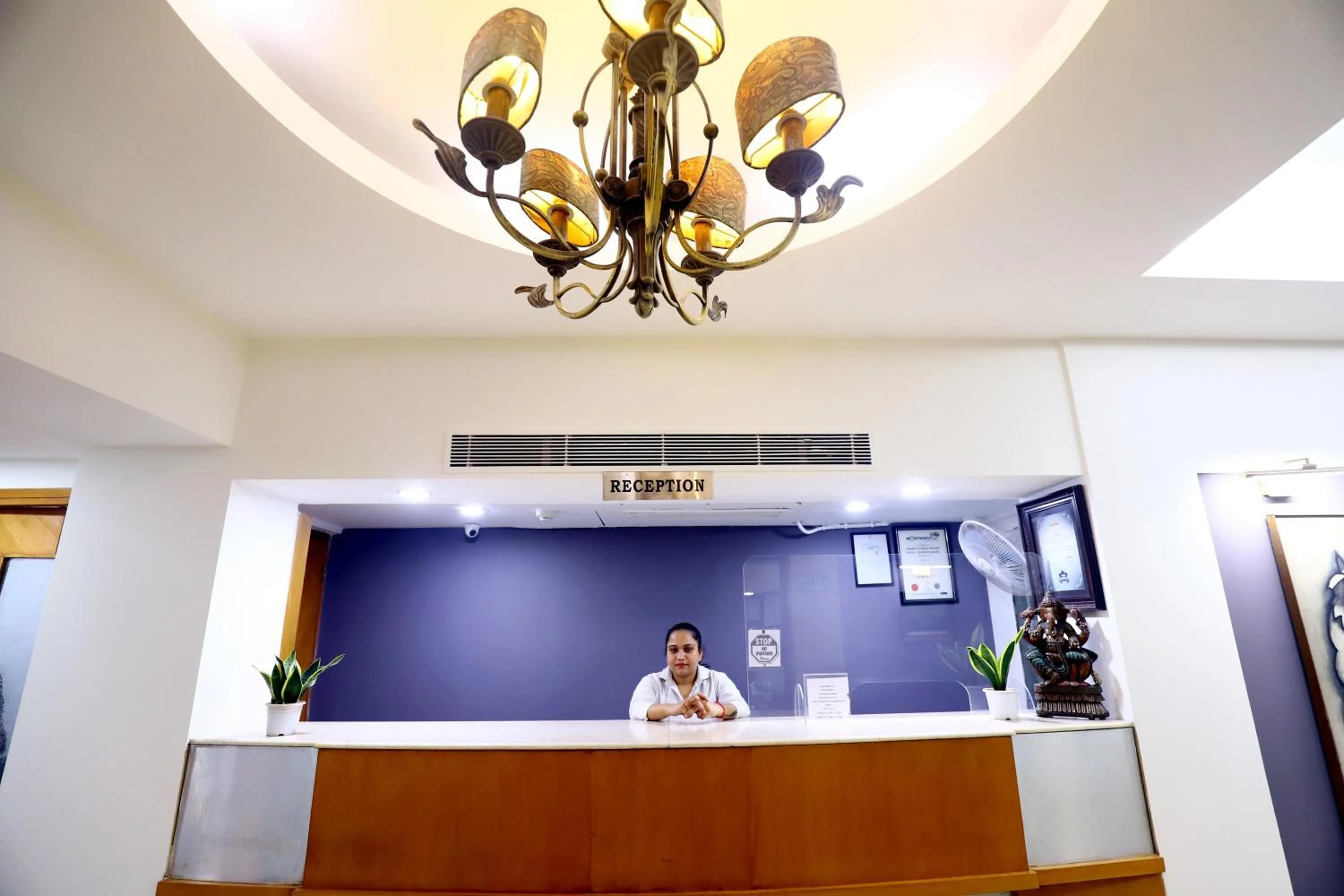 Facade/entrance in The Corus Hotel