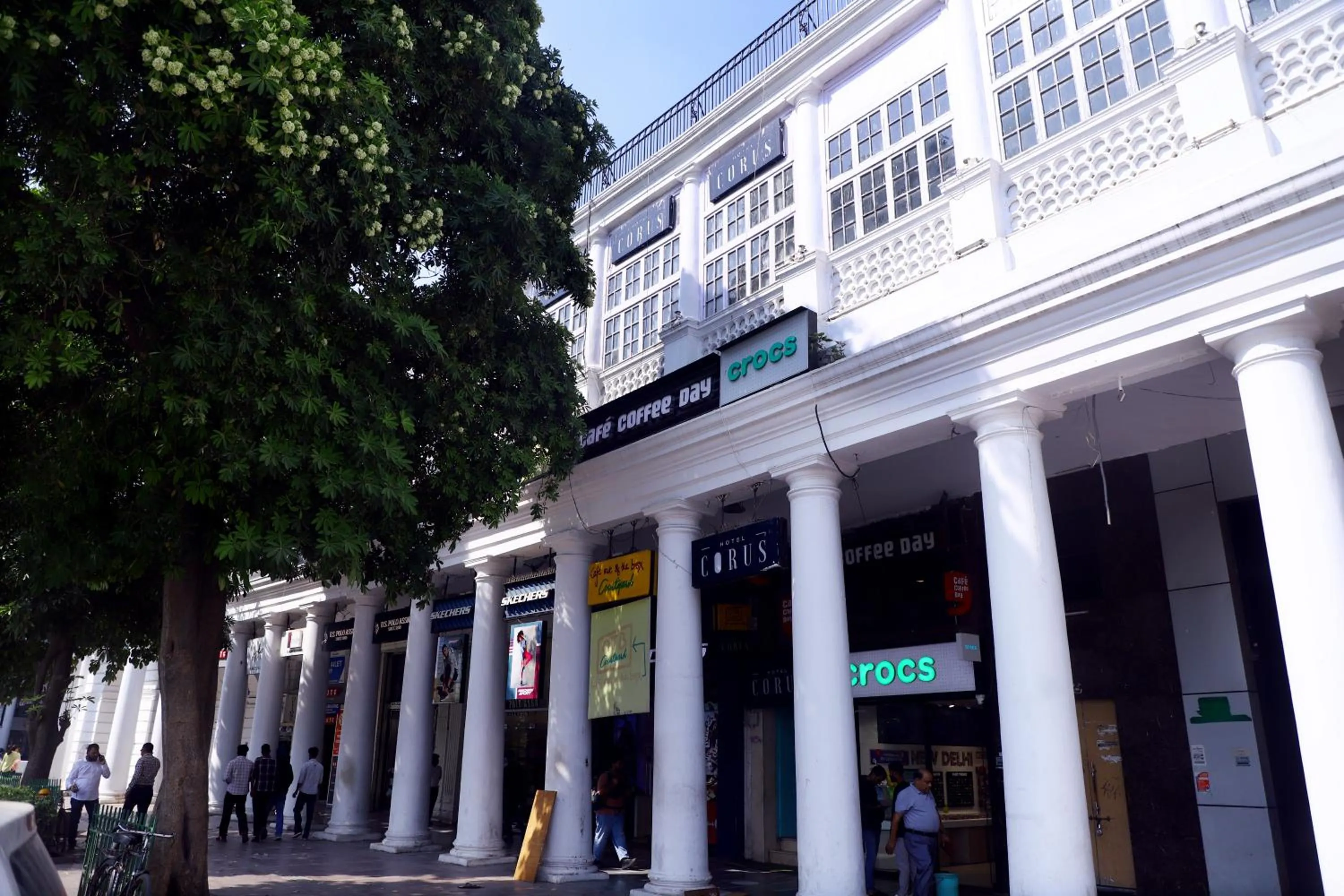 Facade/entrance in The Corus Hotel